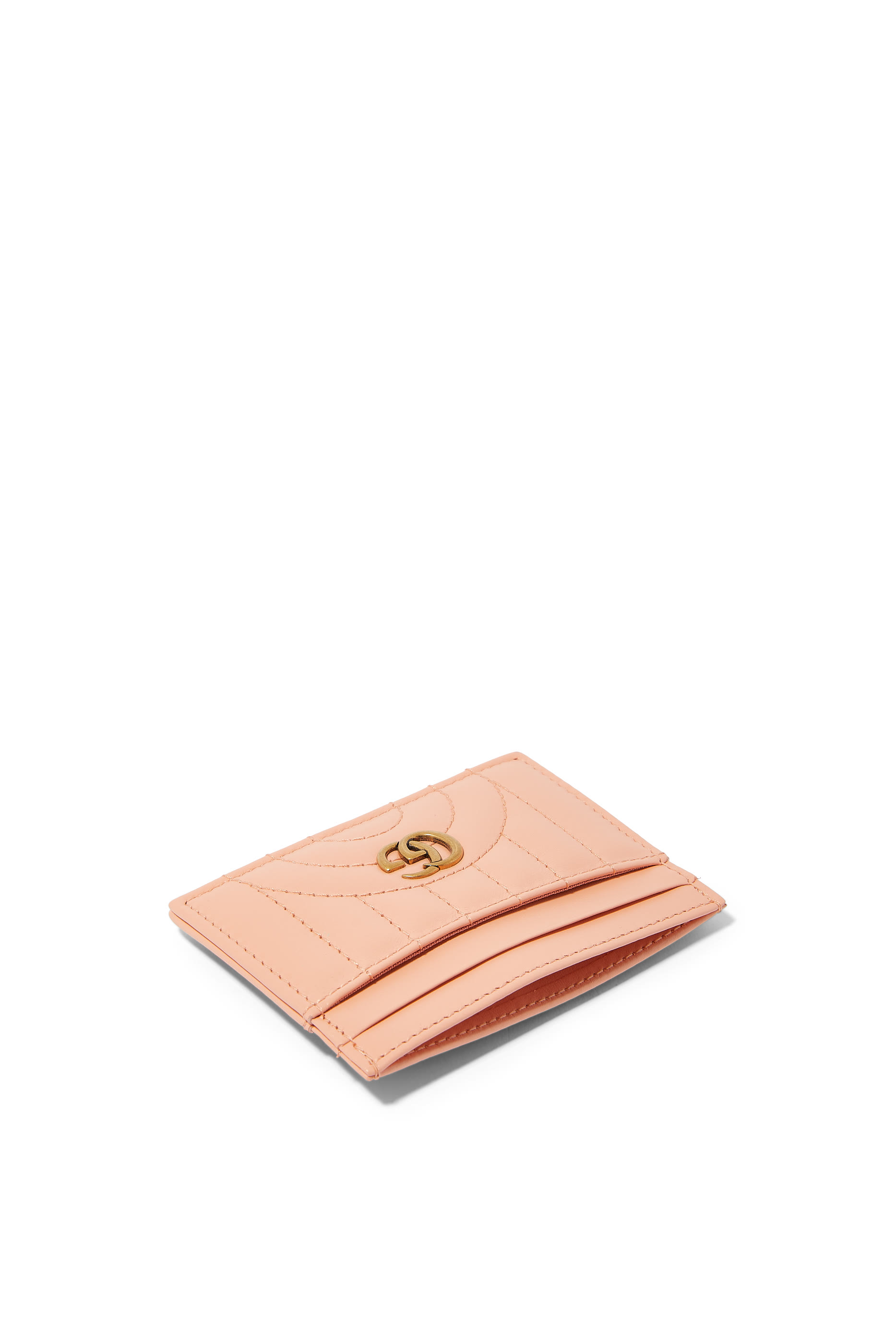 GG Marmont Matelass&eacute; Card Case