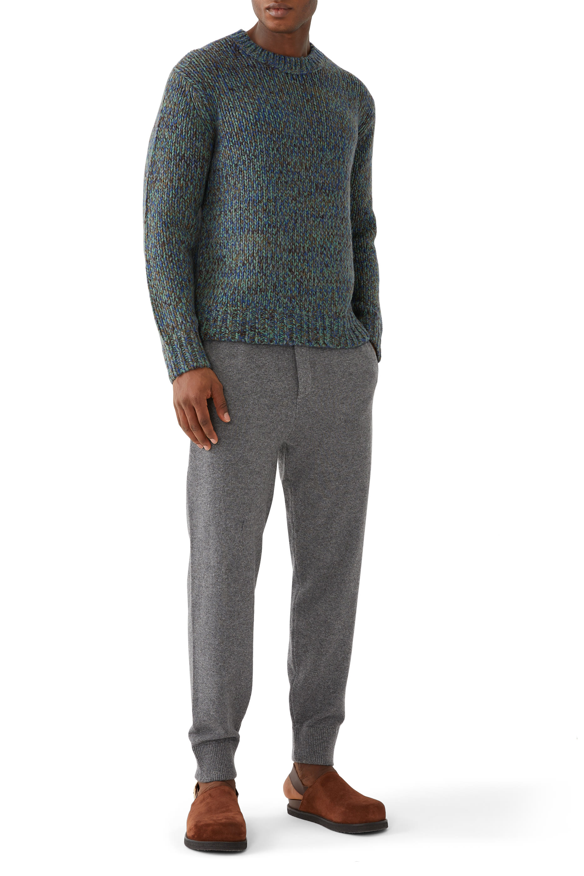 Wool Cashmere Joggers