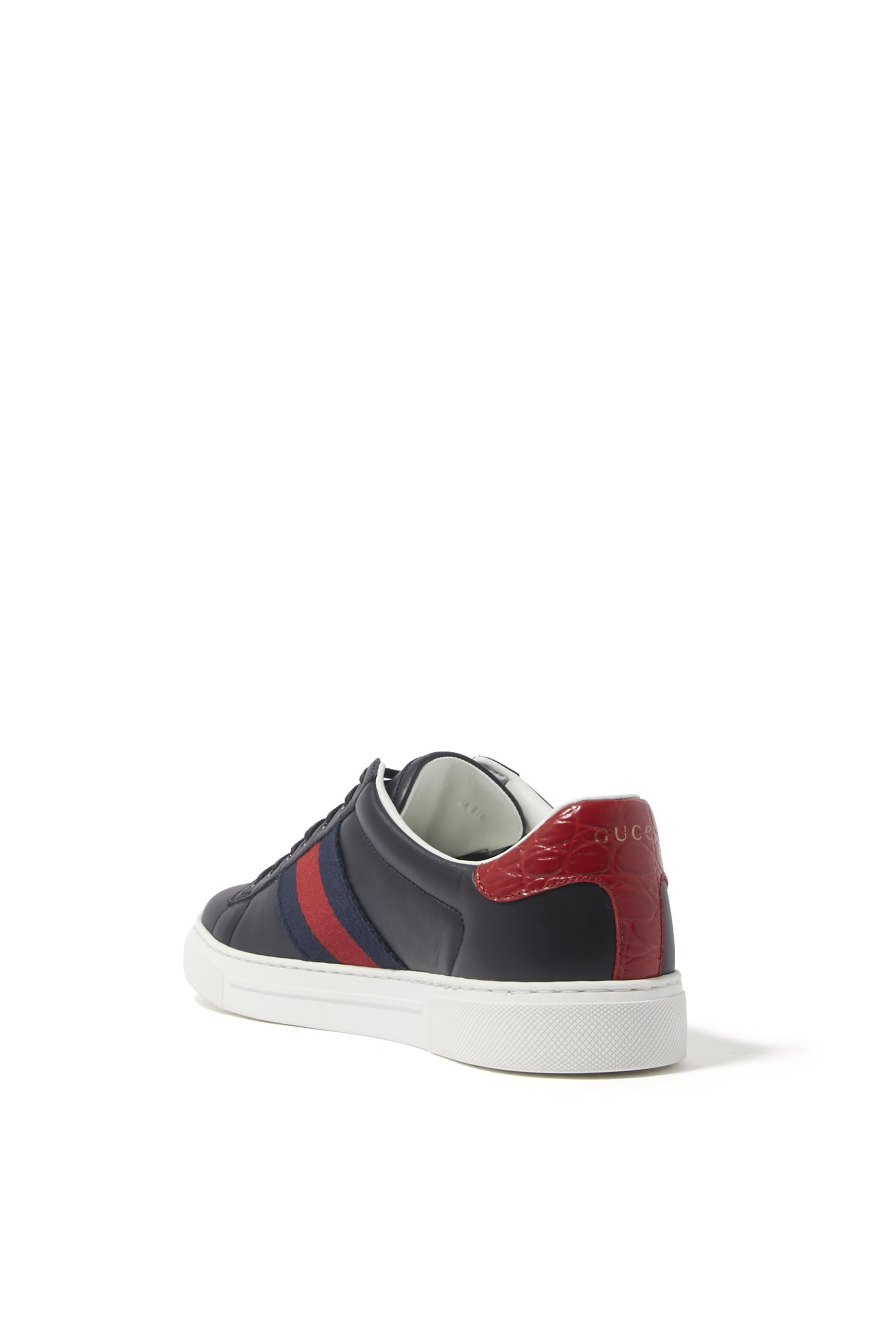 Ace Low-Top Leather Sneakers