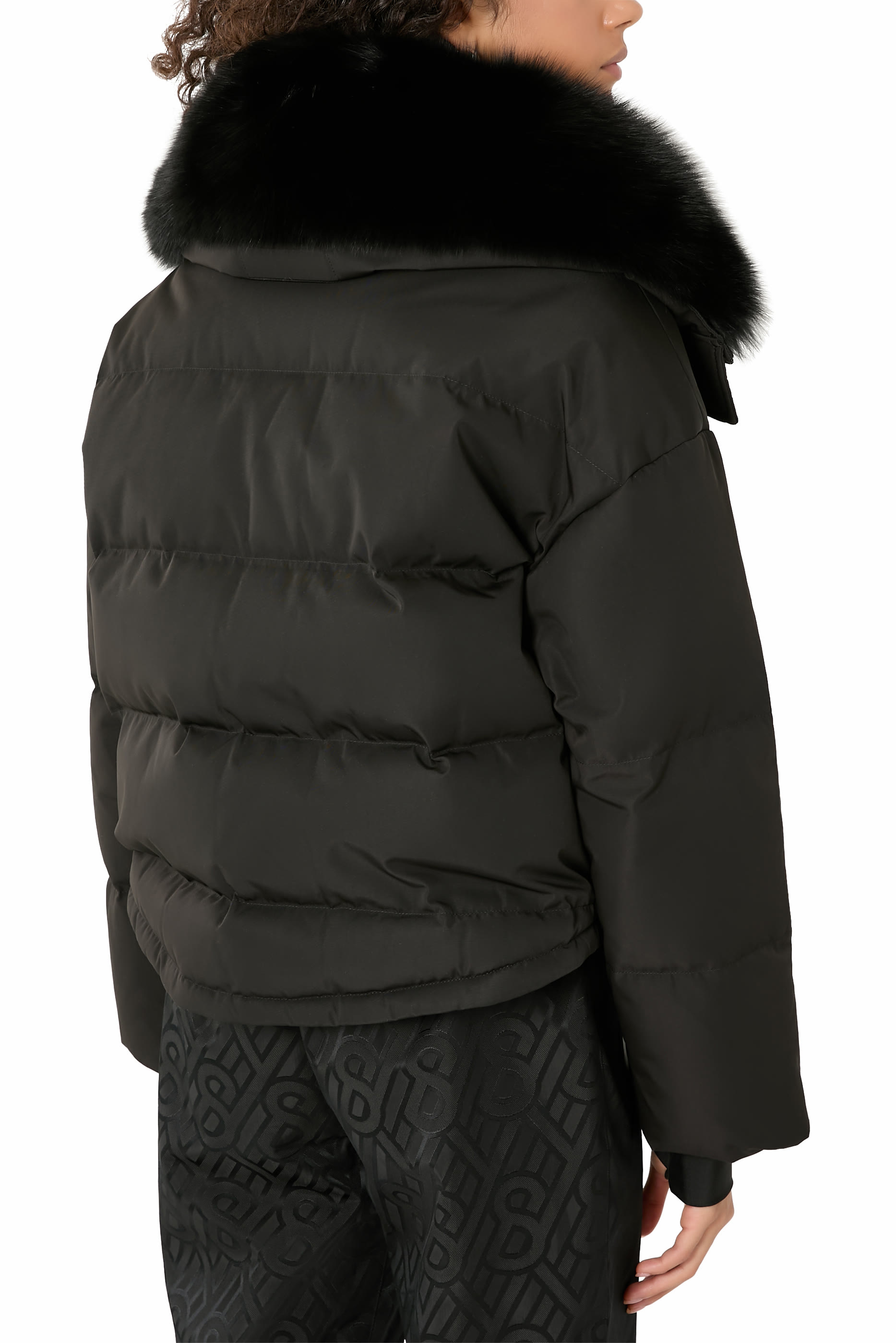  Ski Jacket with Fox Fur Hood 