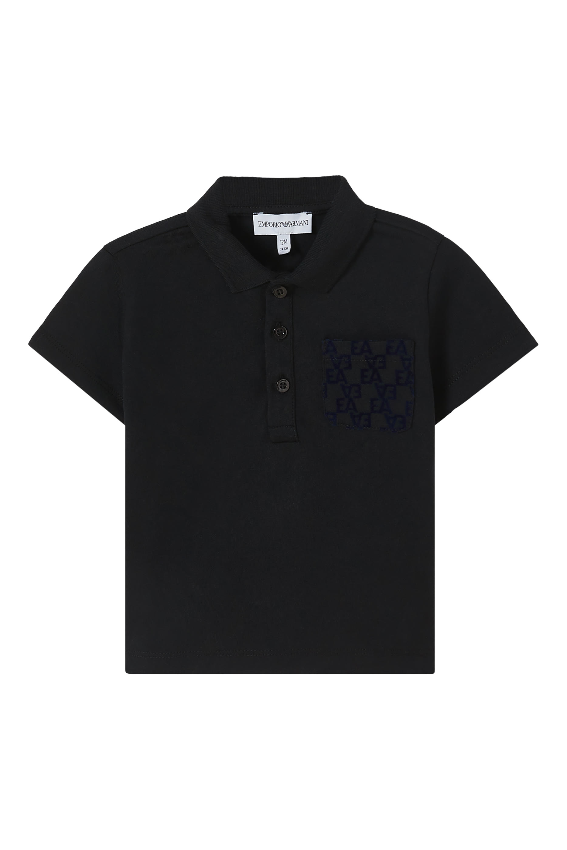 Kids Logo Pocket Polo Shirt