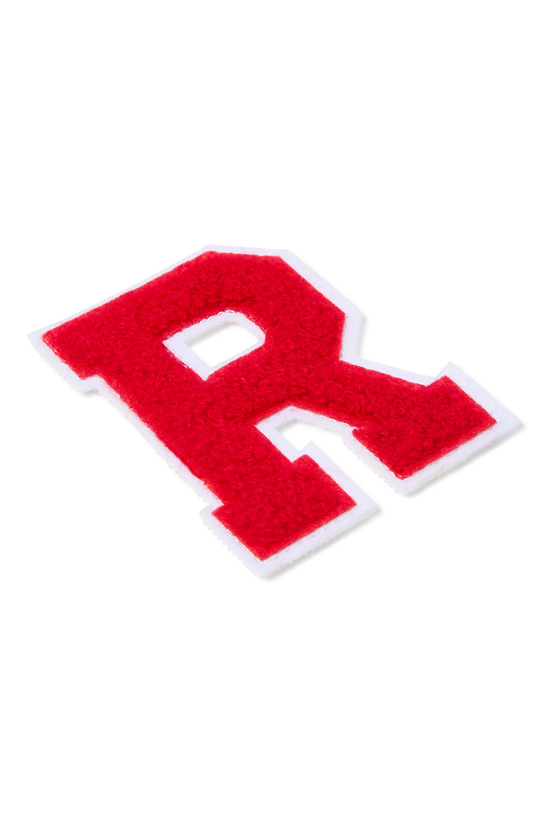Kids Chenille Varsity Letter R Patch