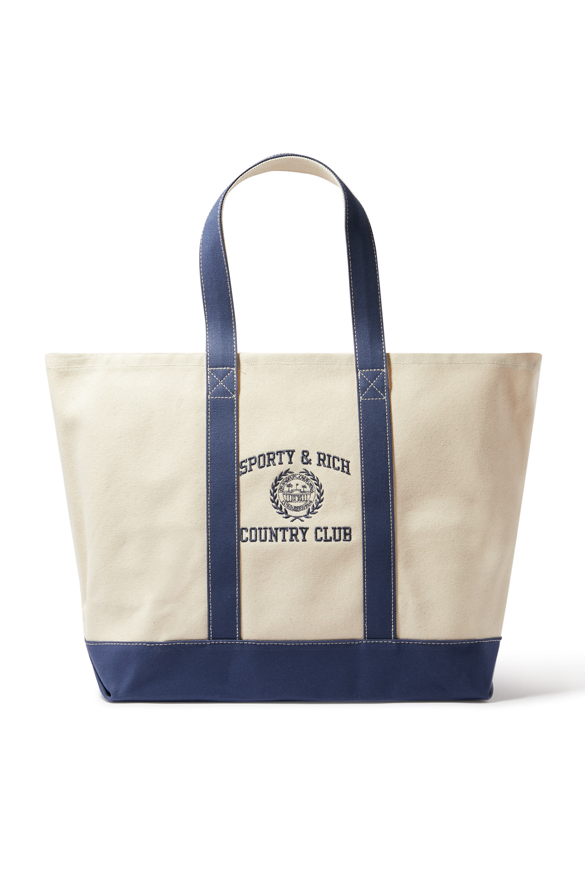 Varsity Crest Two Tone Tote Bag