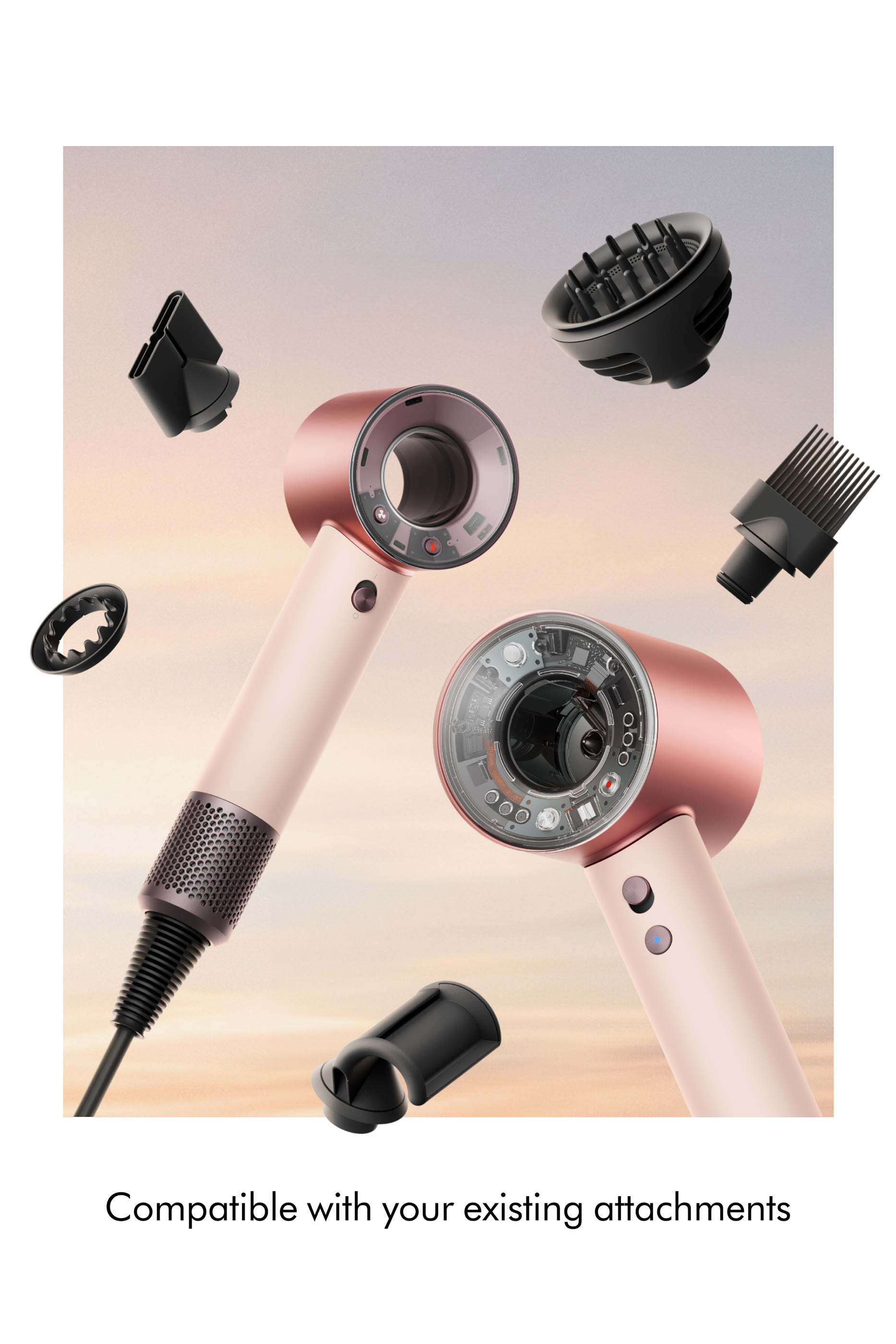 Supersonic&trade; Travel Hair Dryer 