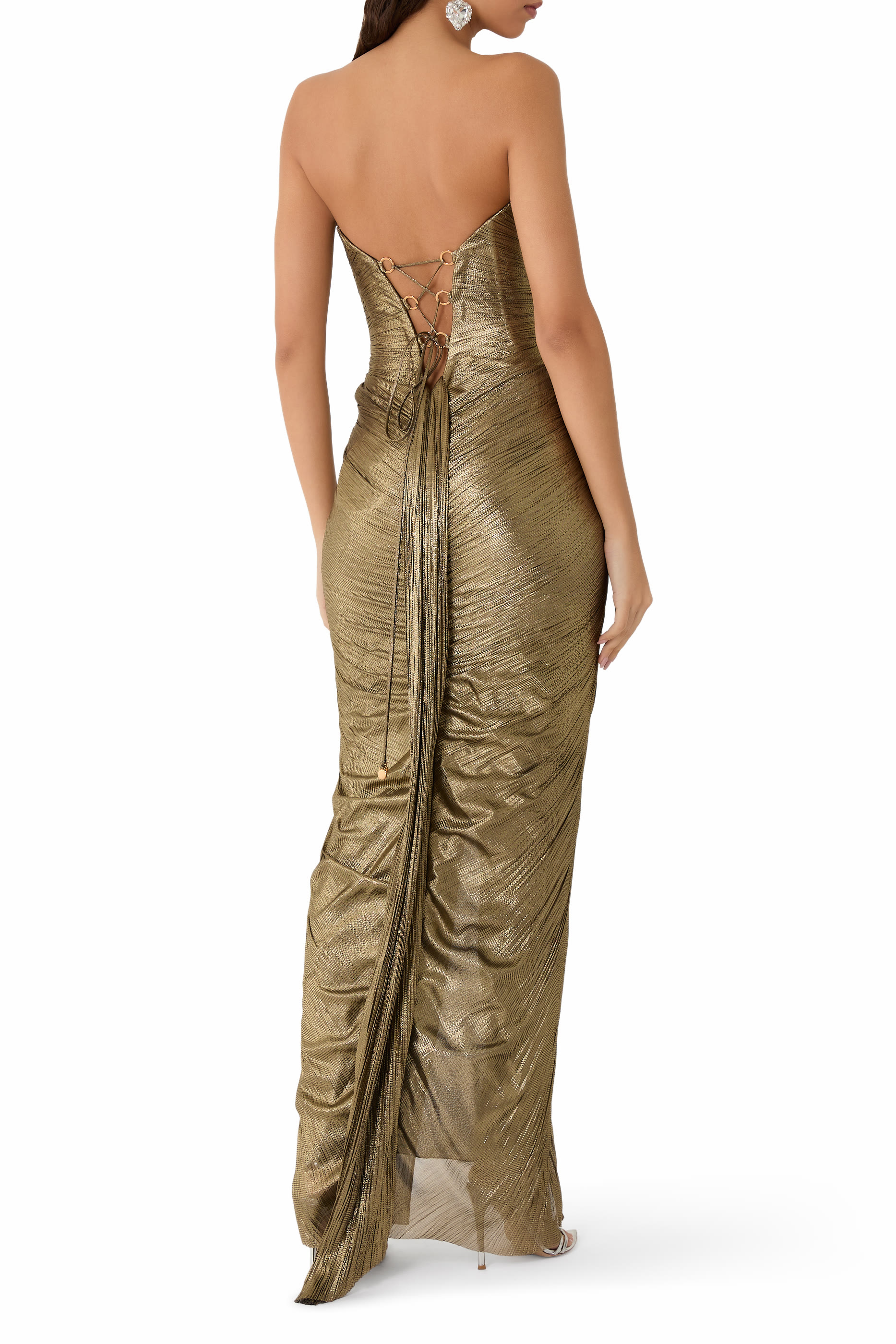 Strapless Evening Dress