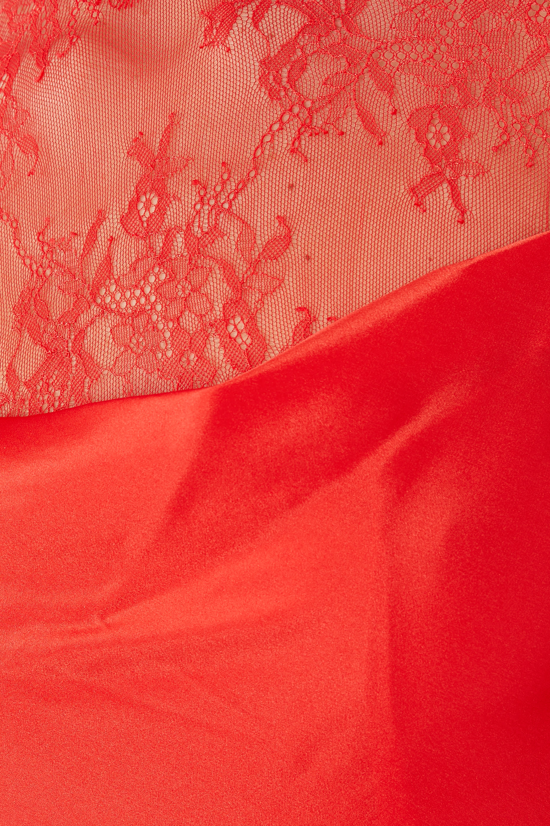 Lace Detail Mini Dress