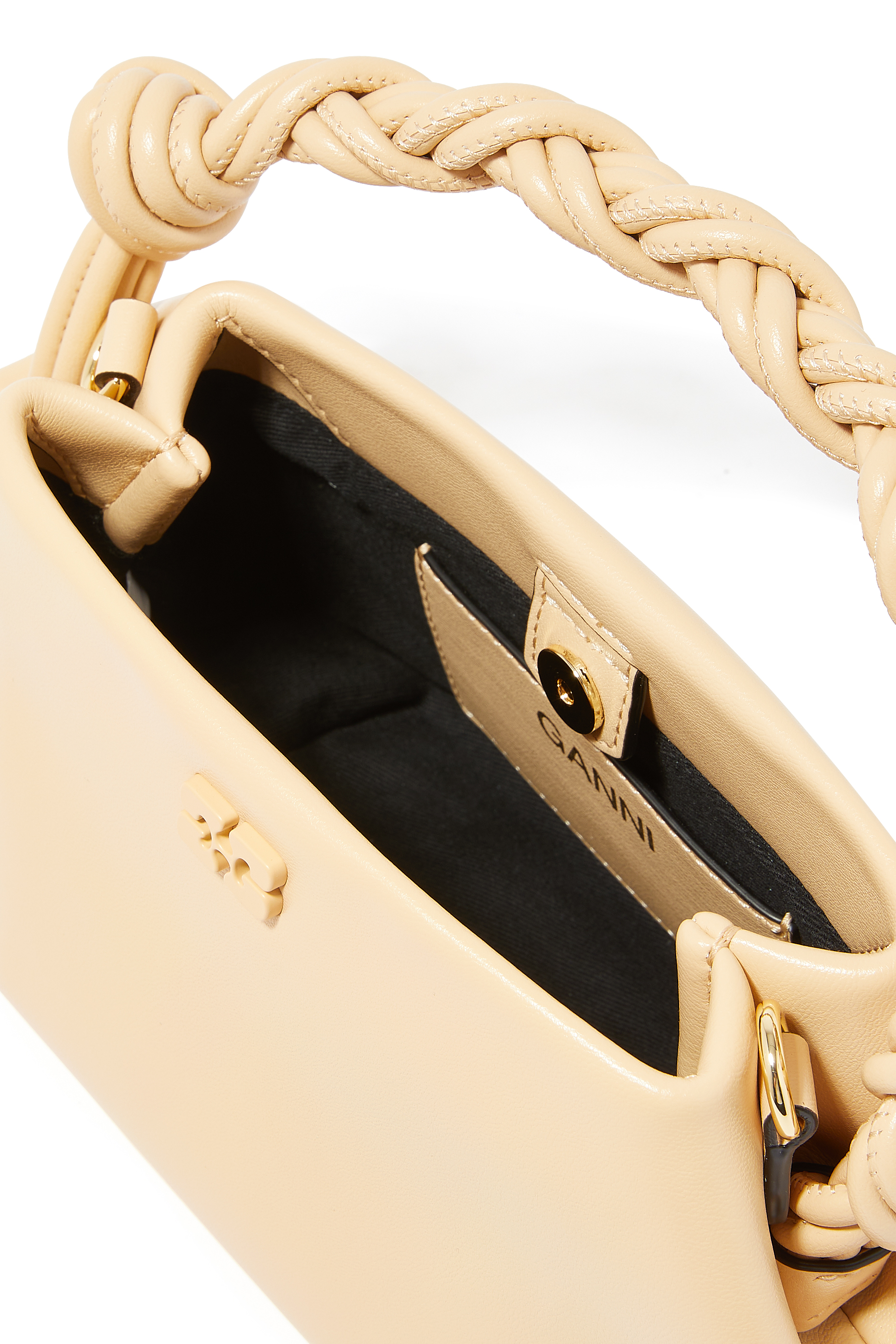 Bou Mini Braided-Handle Tote Bag