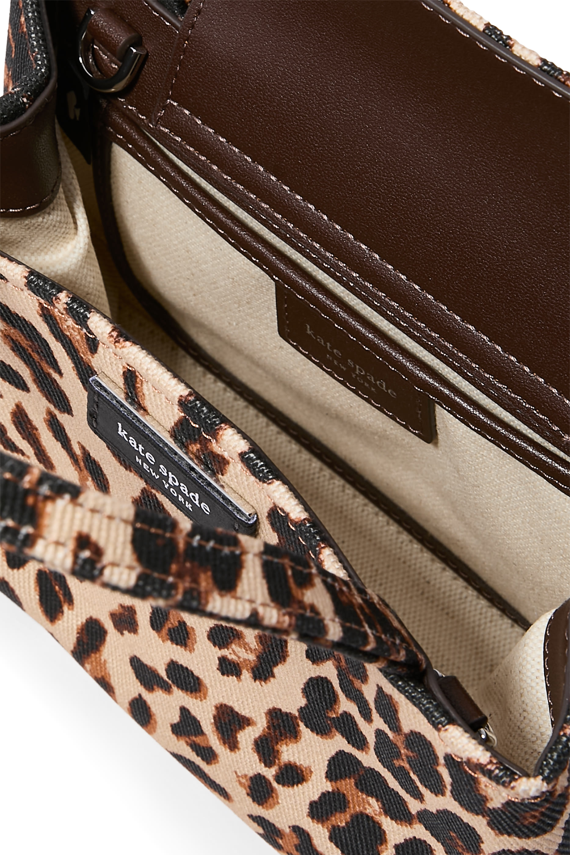 Sam Icon Leopard Mini Tote Bag