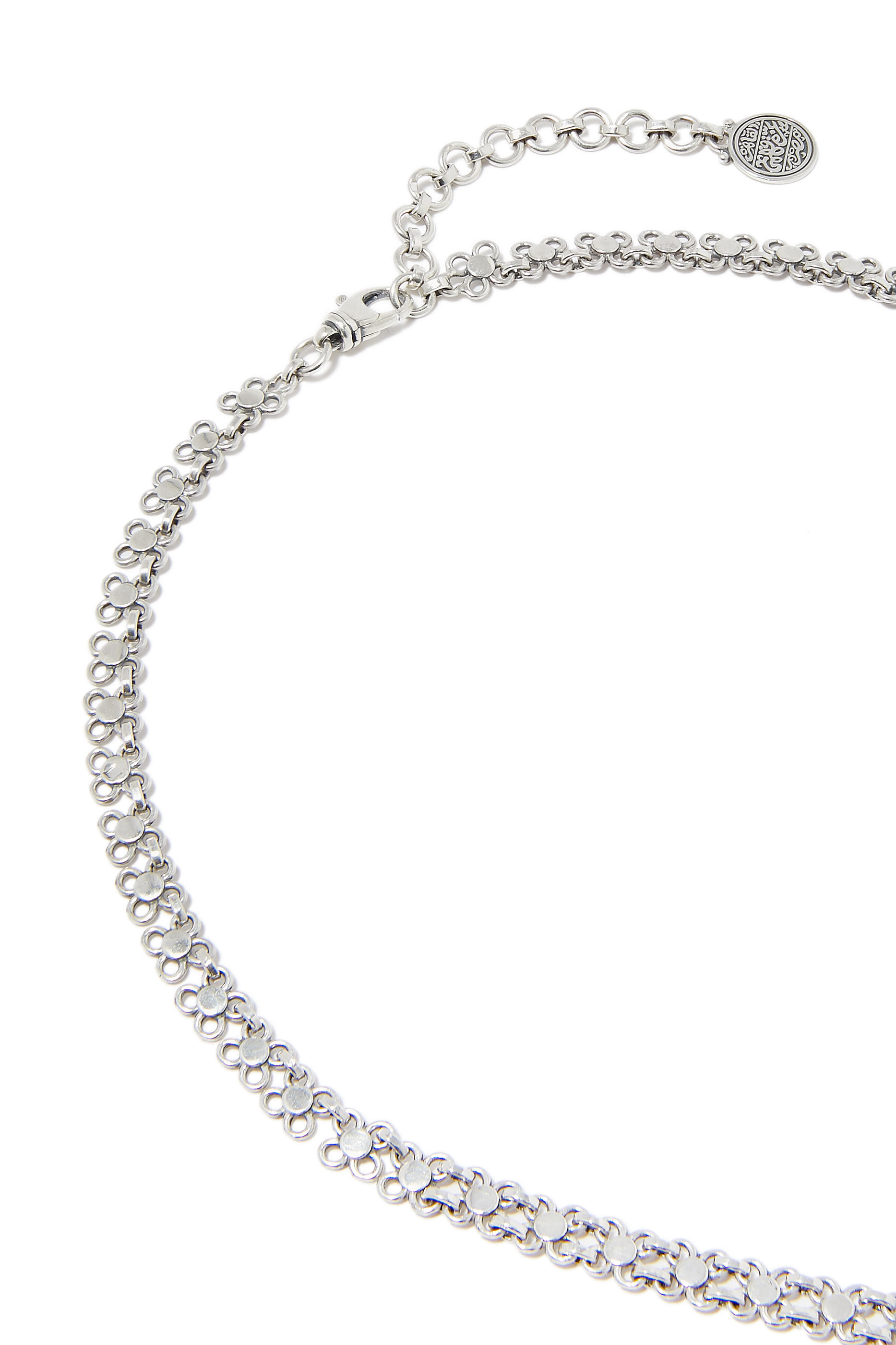 Classic Chain Necklace, 18K Gold & Sterling Silver