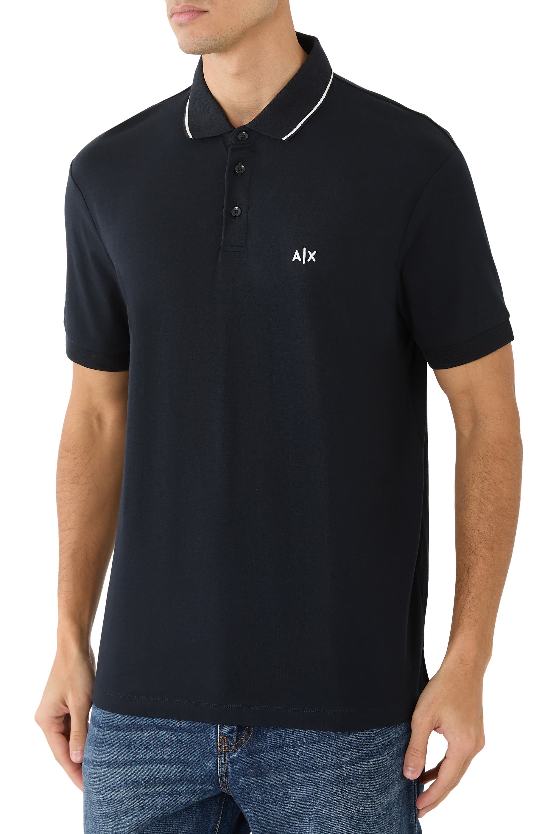 Logo Slim Fit Polo Shirt