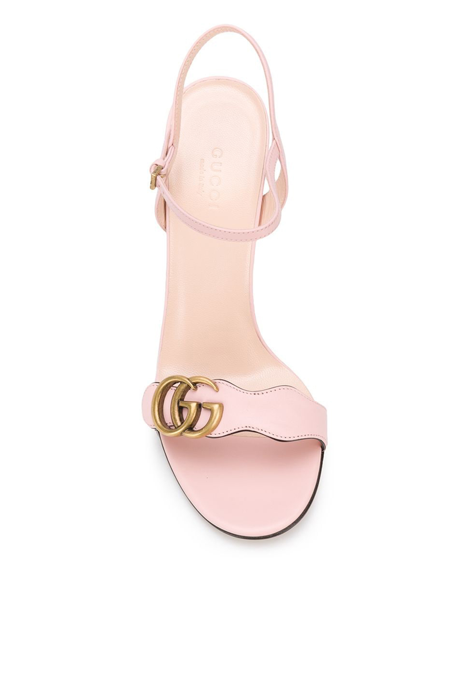 Marmont Logo-Embellished Leather Sandals