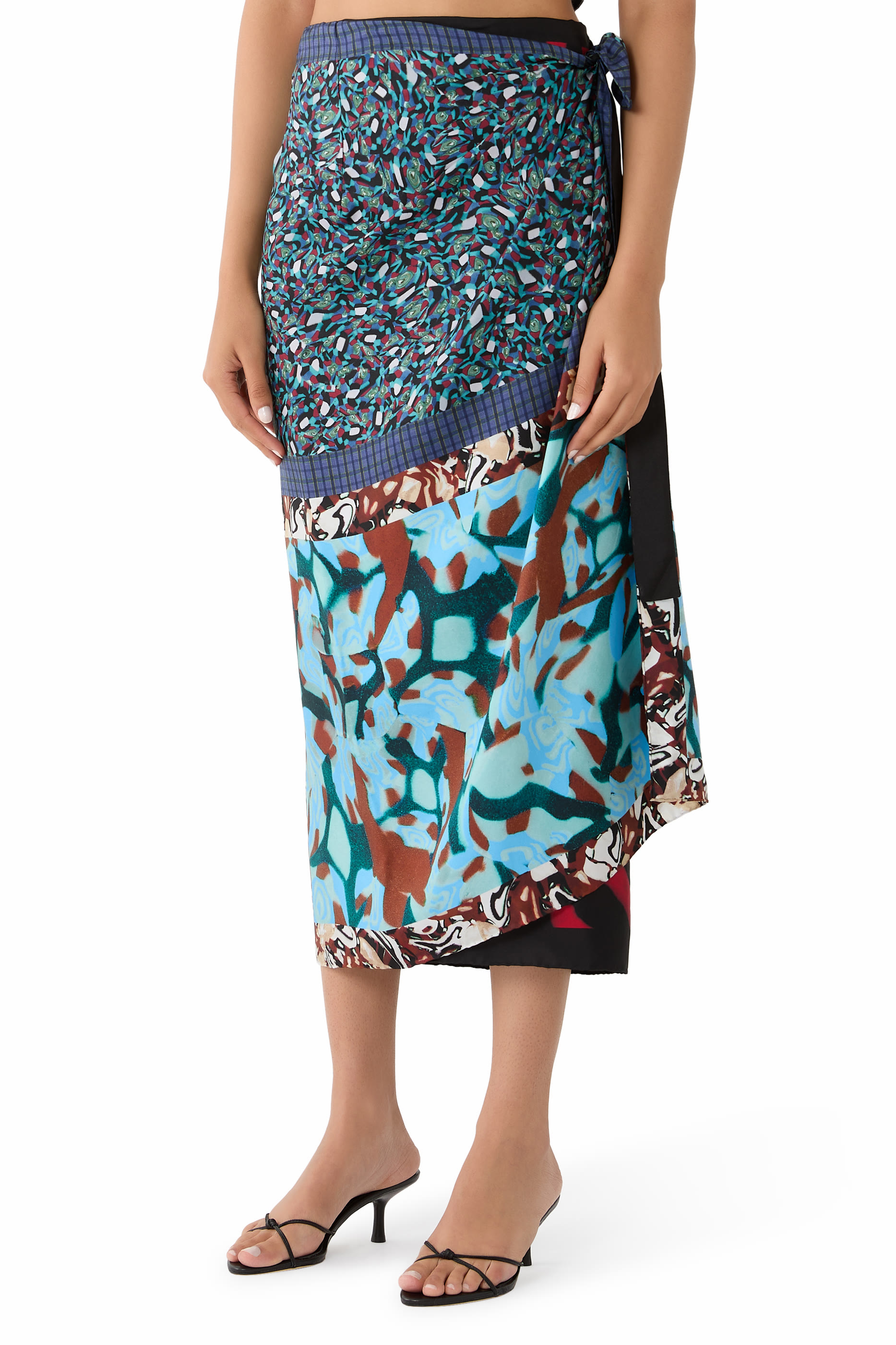 Long Wrap Scarf-Skirt