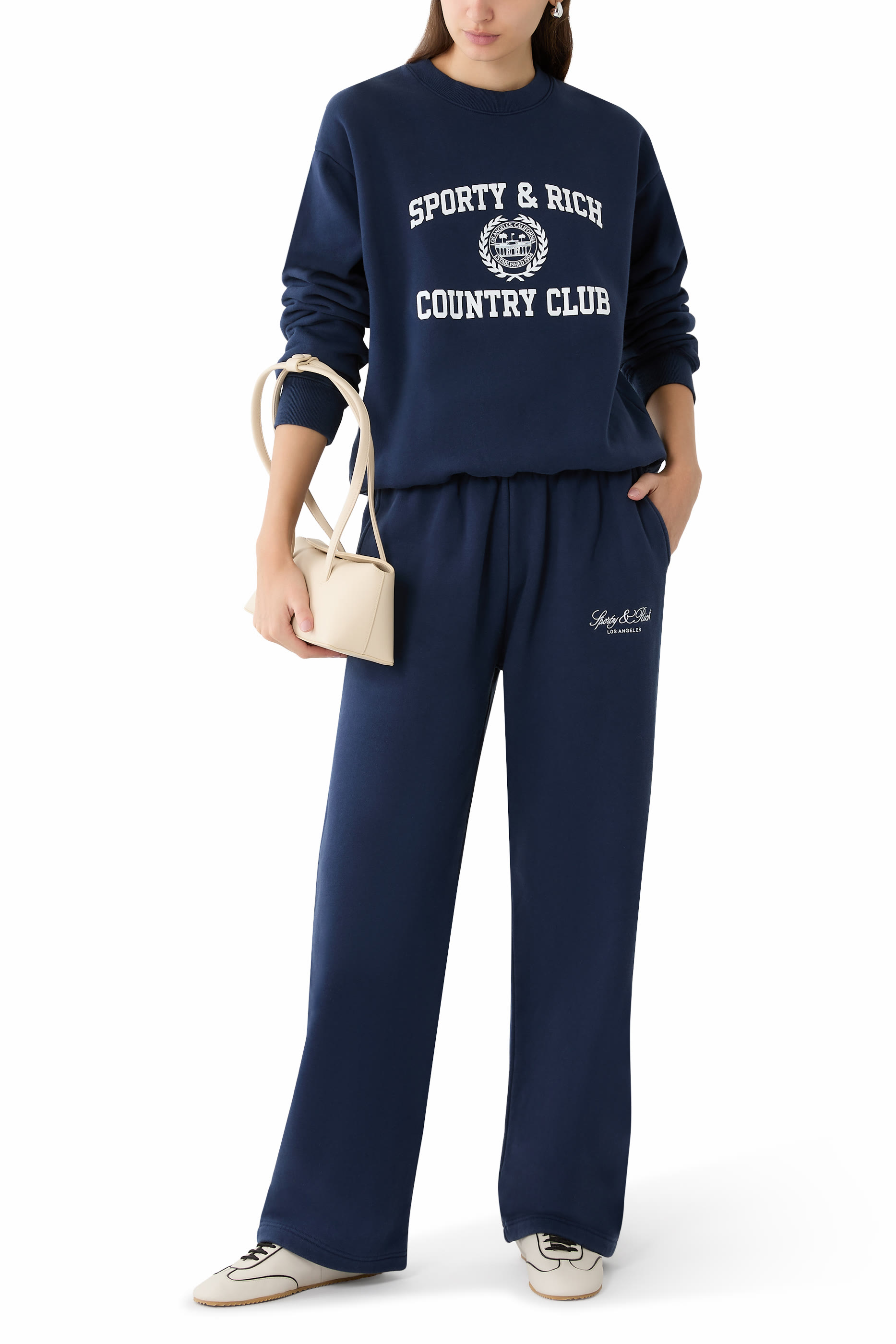 Varsity Crest Crewneck Sweatshirt