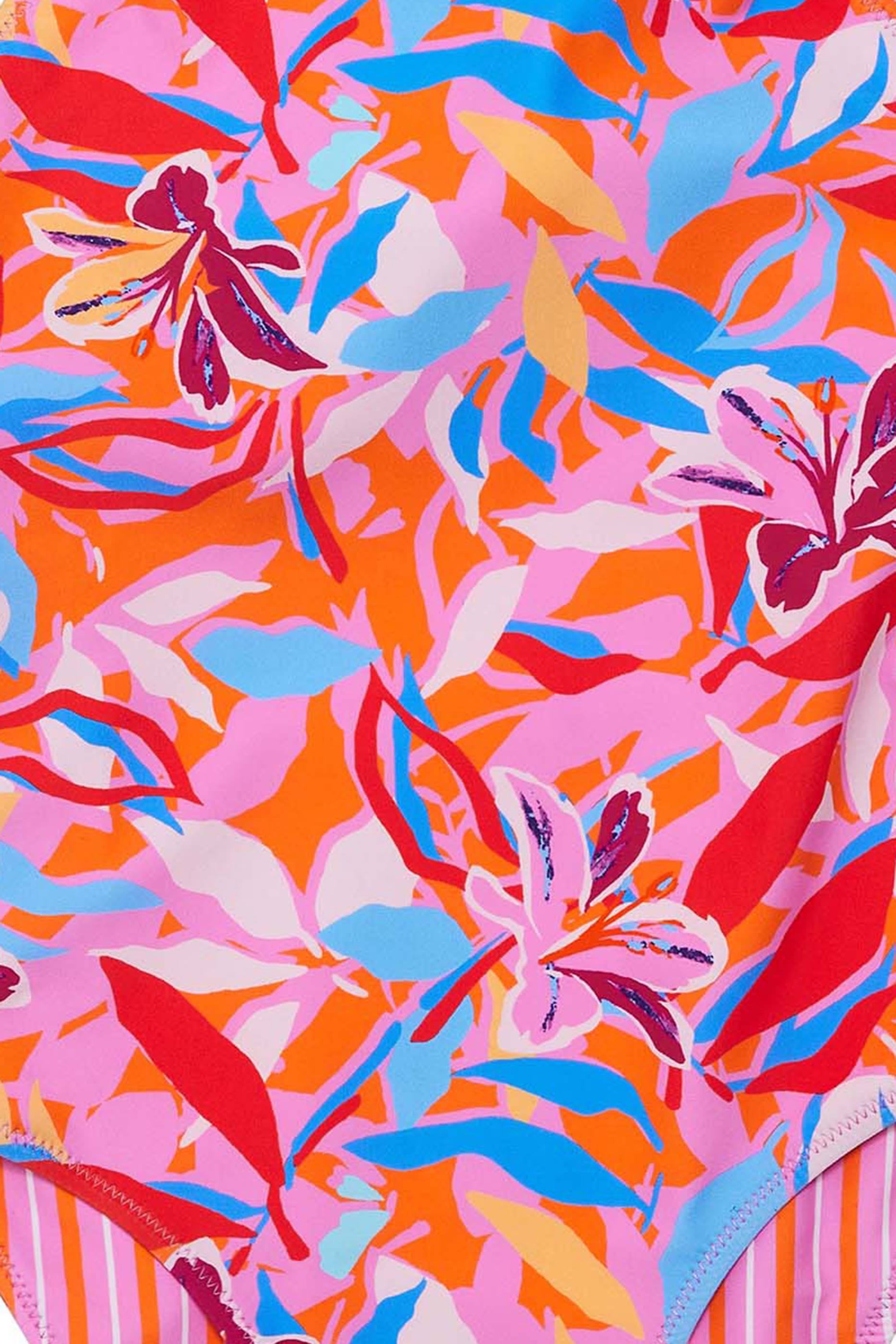 Kids Blooming Sunset Sustainable X Back Swimsuit