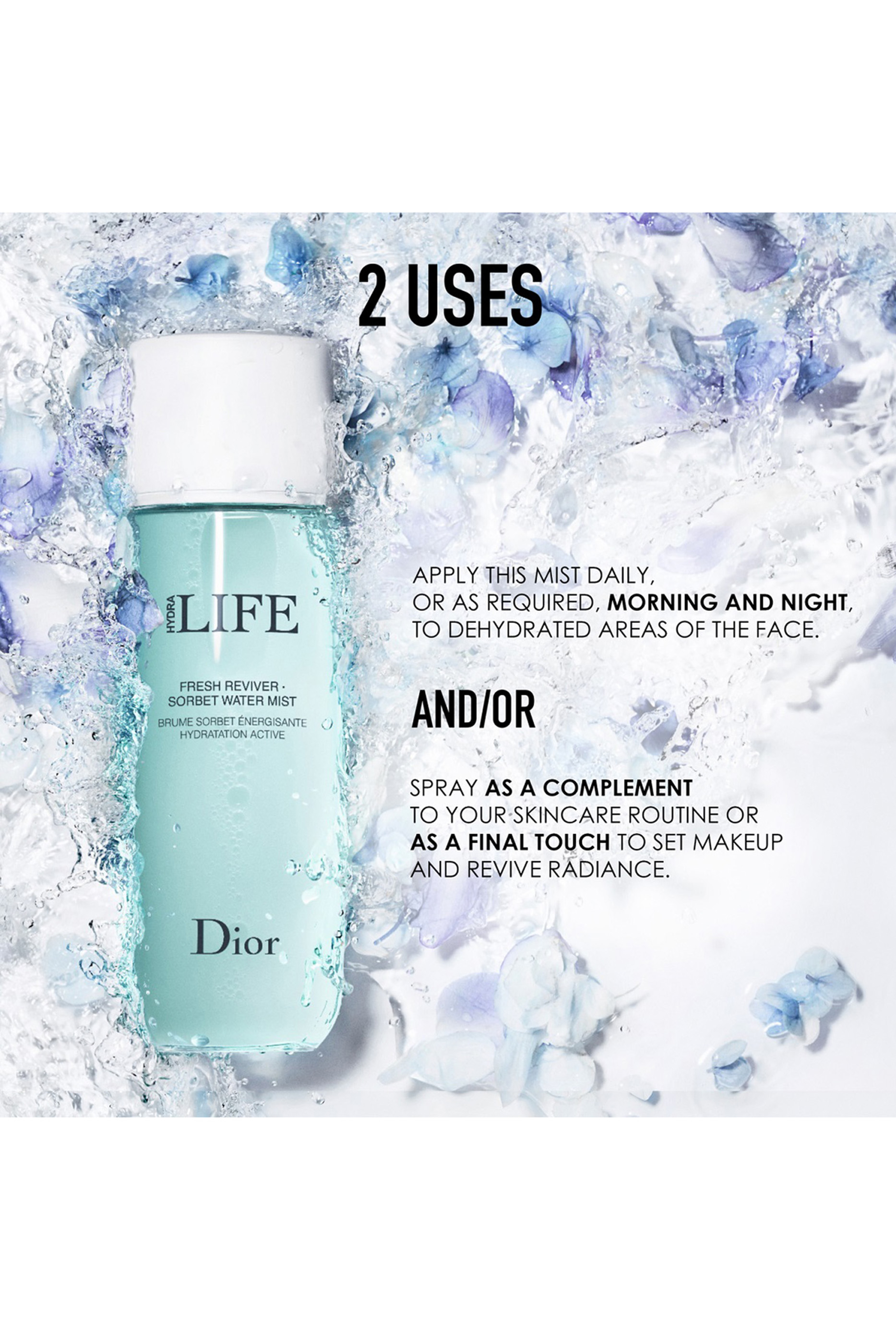 Dior Hydra Life Fresh Reviver Sorbet Water Mist