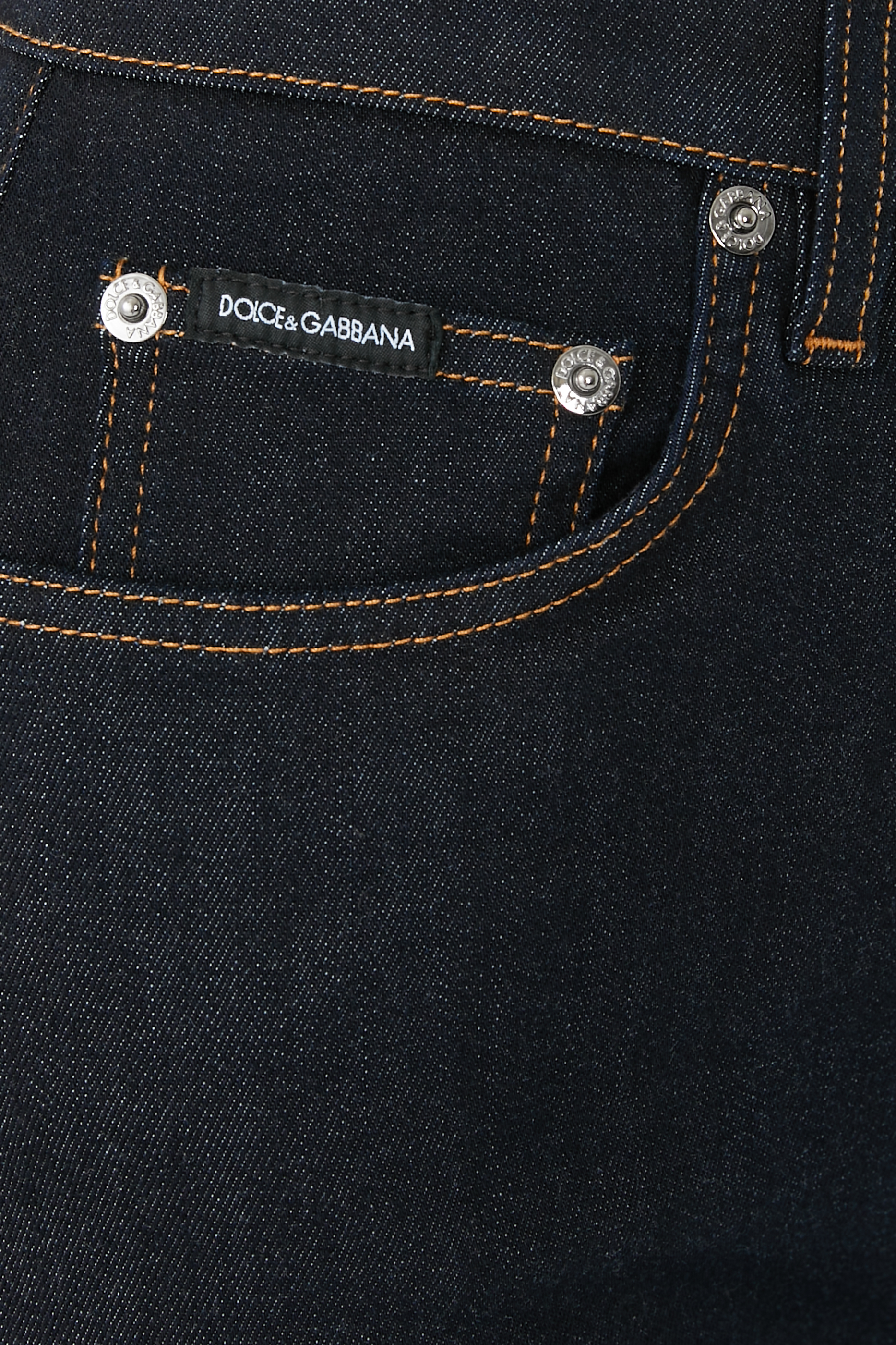 Logo Slim-Fit Denim Pants