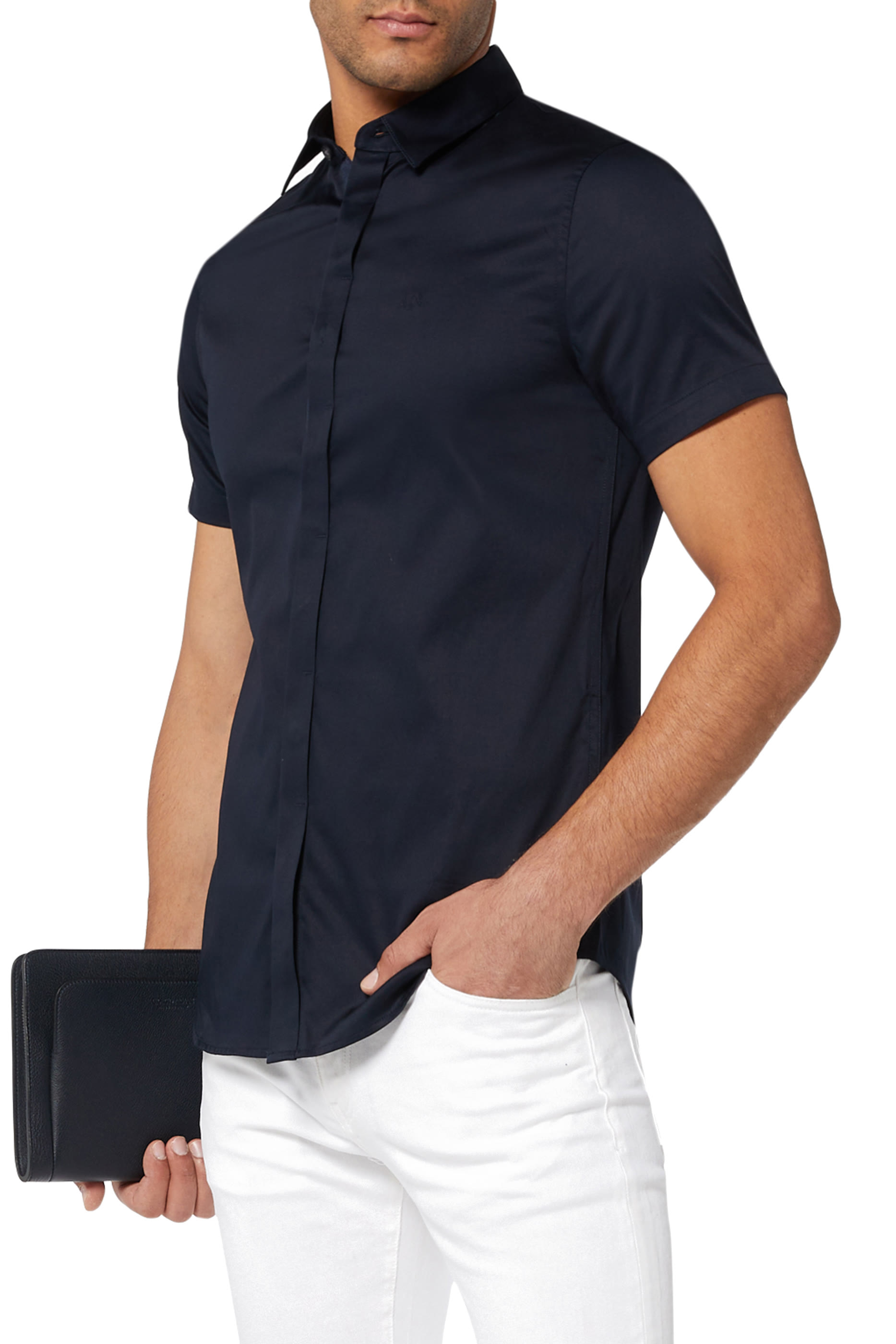 Stretch Cotton Shirt