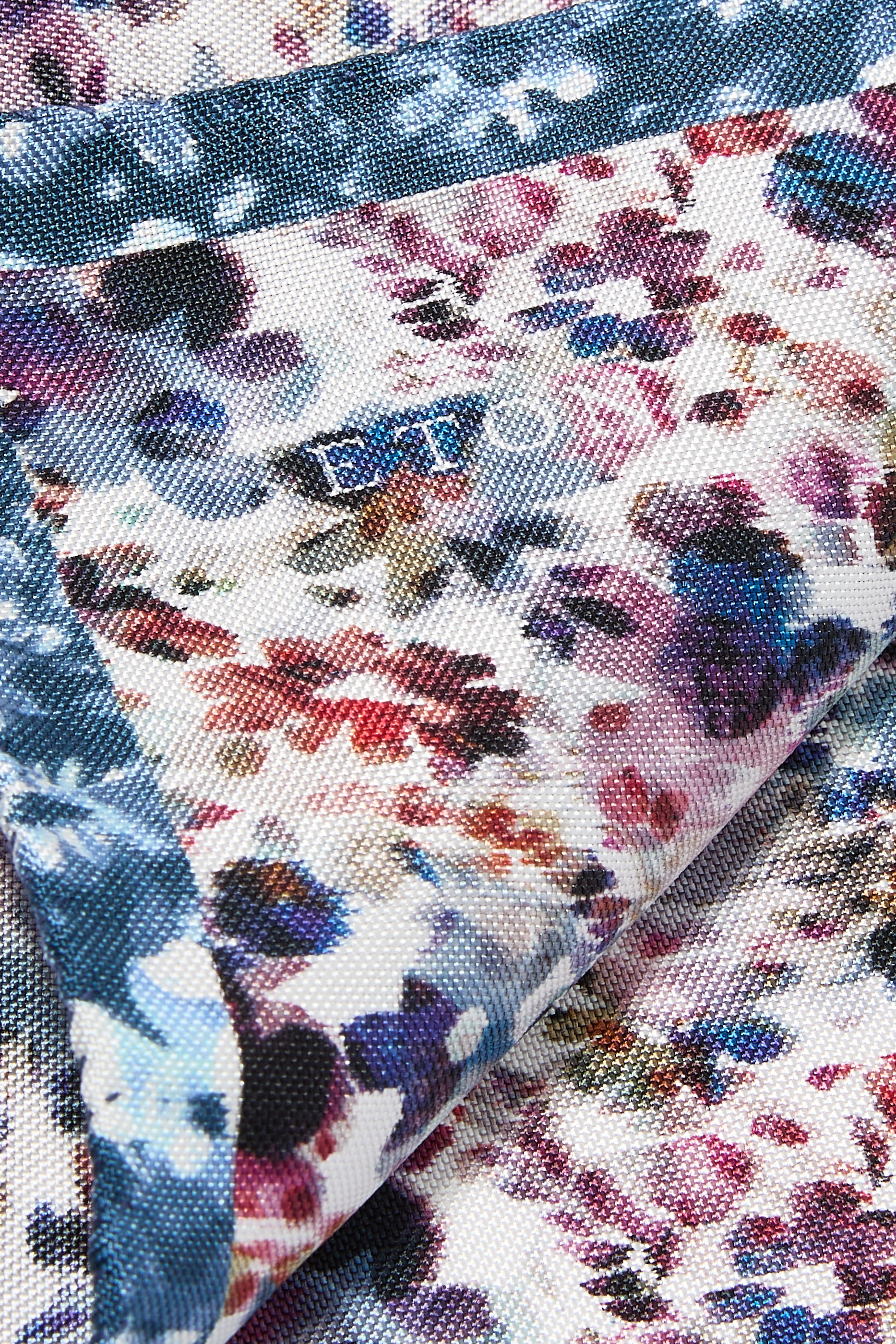 Floral Silk Pocket Square