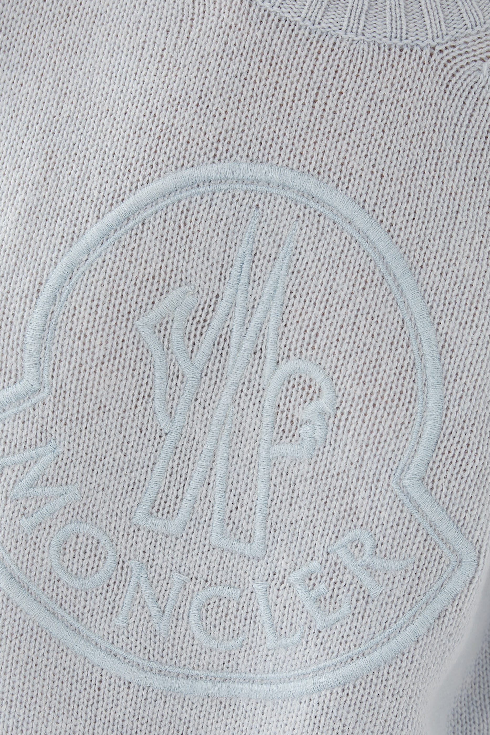 Wool Cashmere Logo Sweater