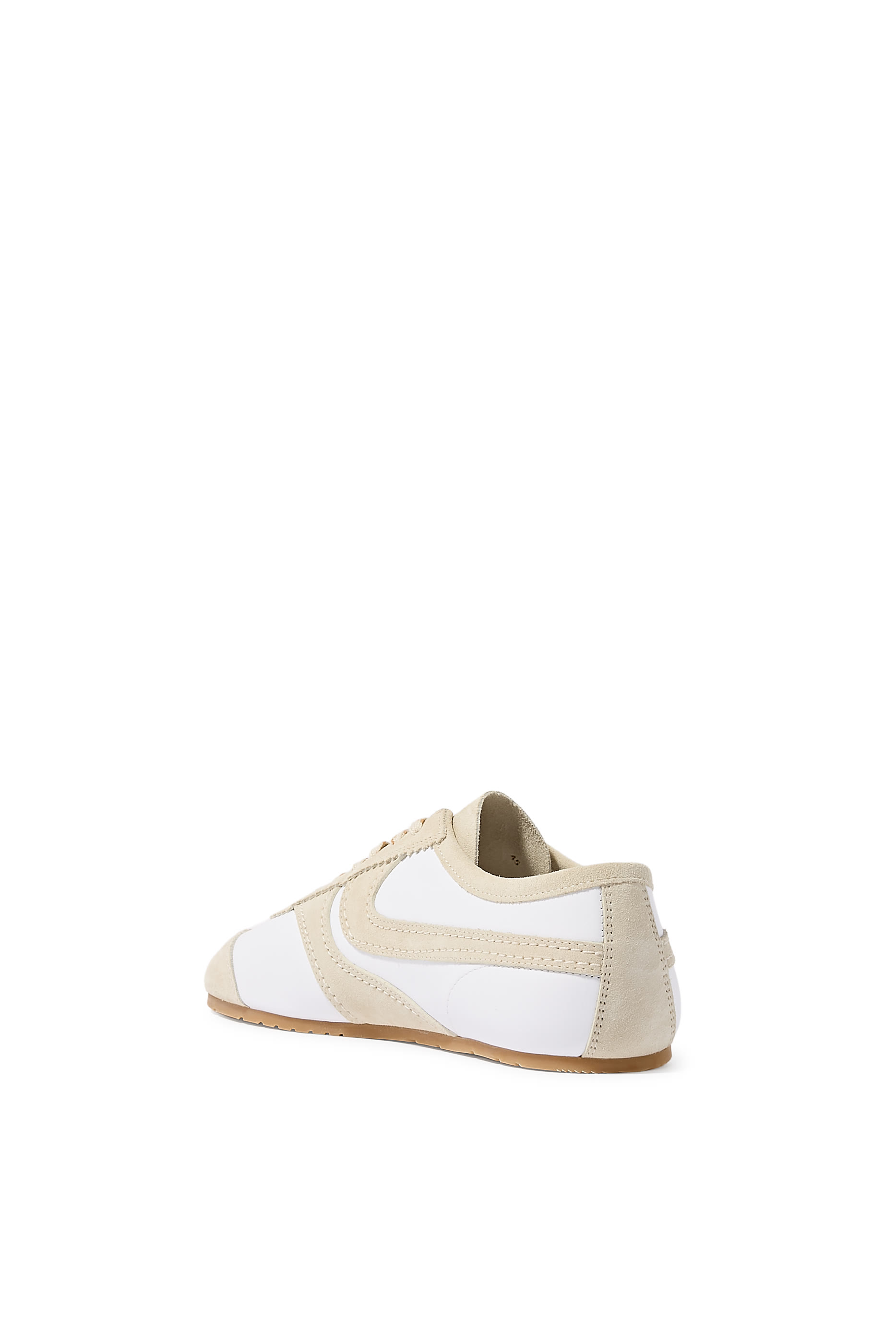 Suede Trim Sneakers