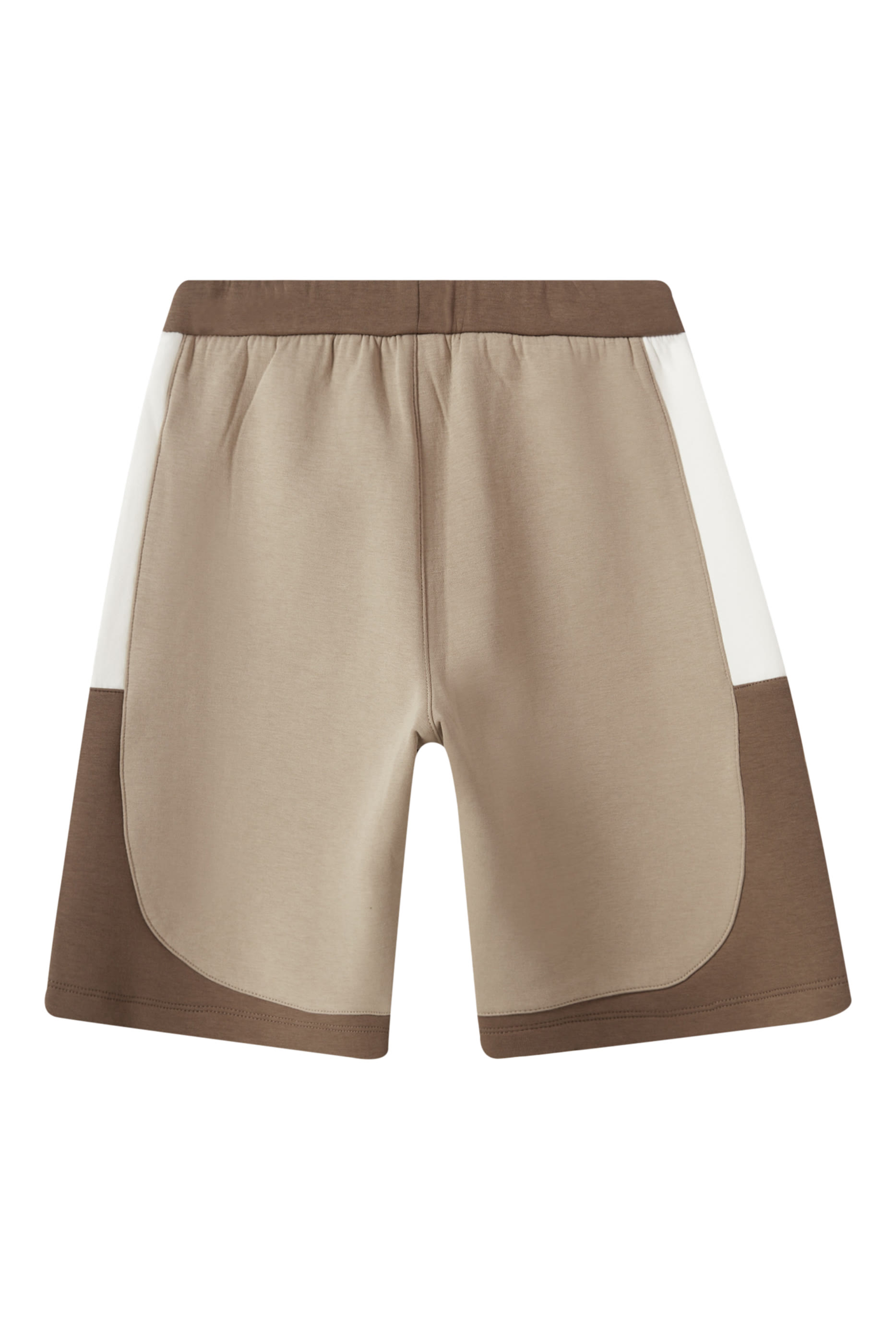 Kids Color-Block Double-Jersey Shorts