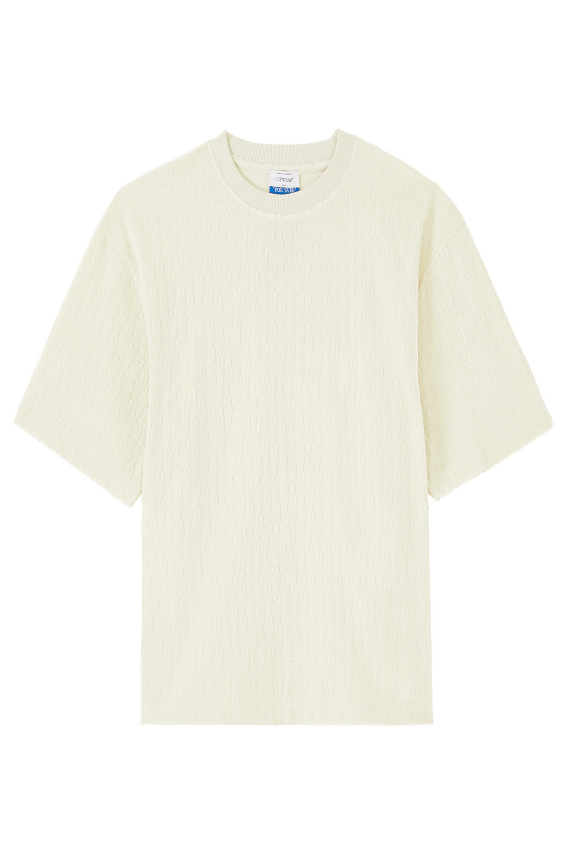 Terry Off Short Sleeve T-Shirt