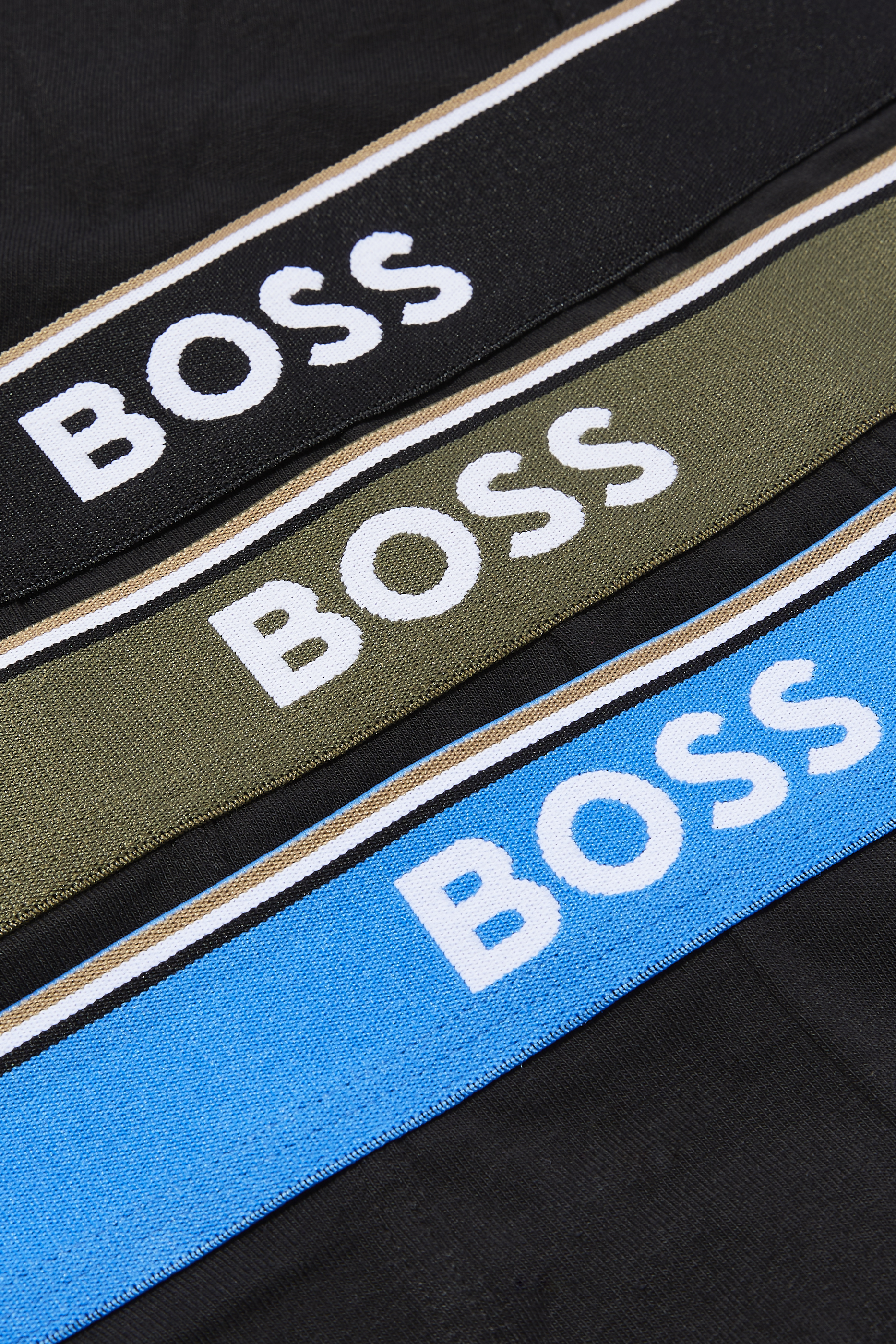 Logo Cotton Boxer Briefs, Pack Of 3