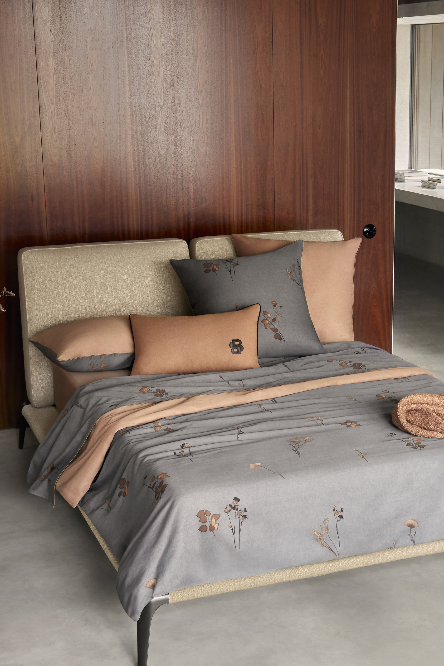 Midnight Flowers Duvet Cover