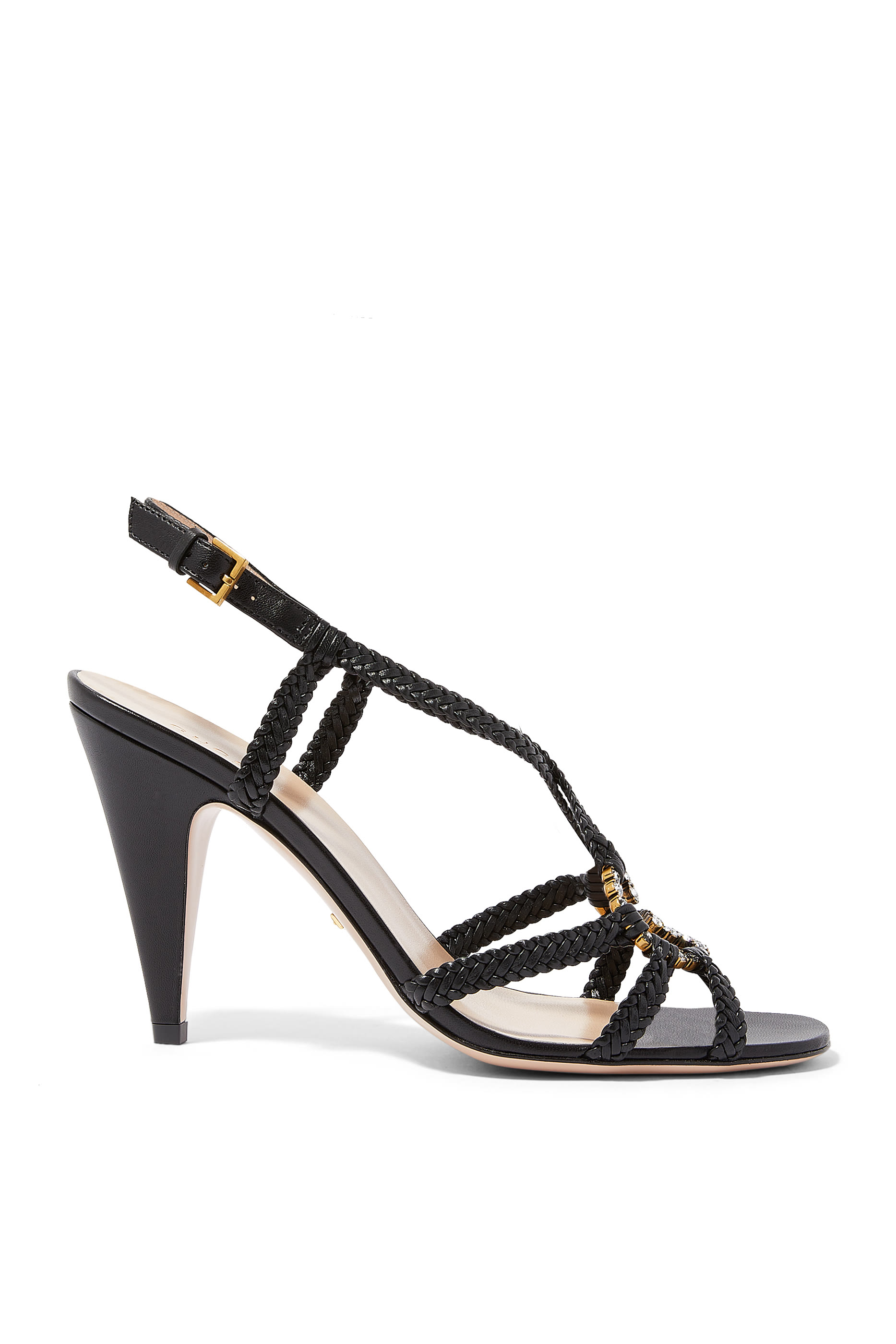 Crystal 95 Interlocking G Sandals