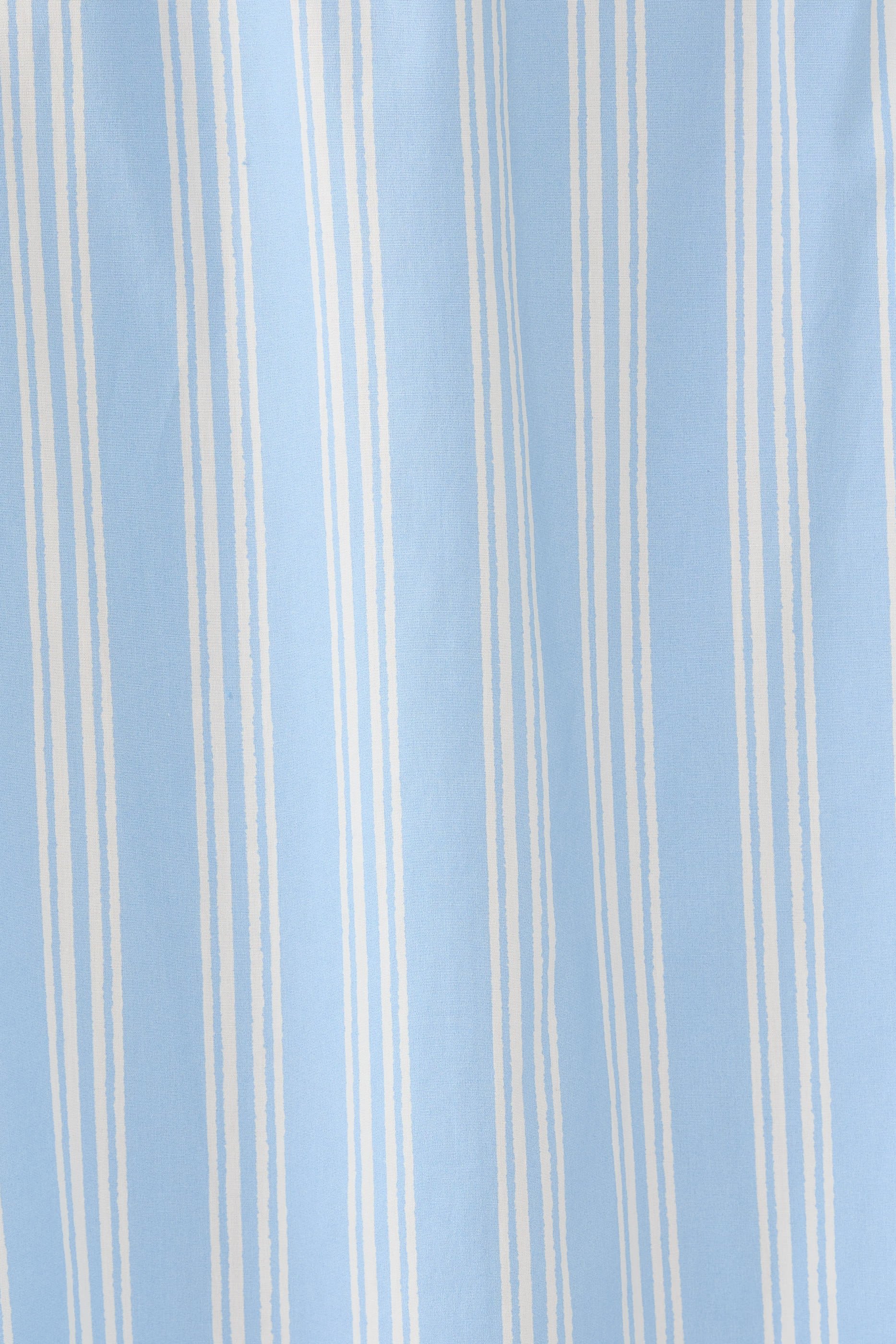 Shore Striped Midi Skirt