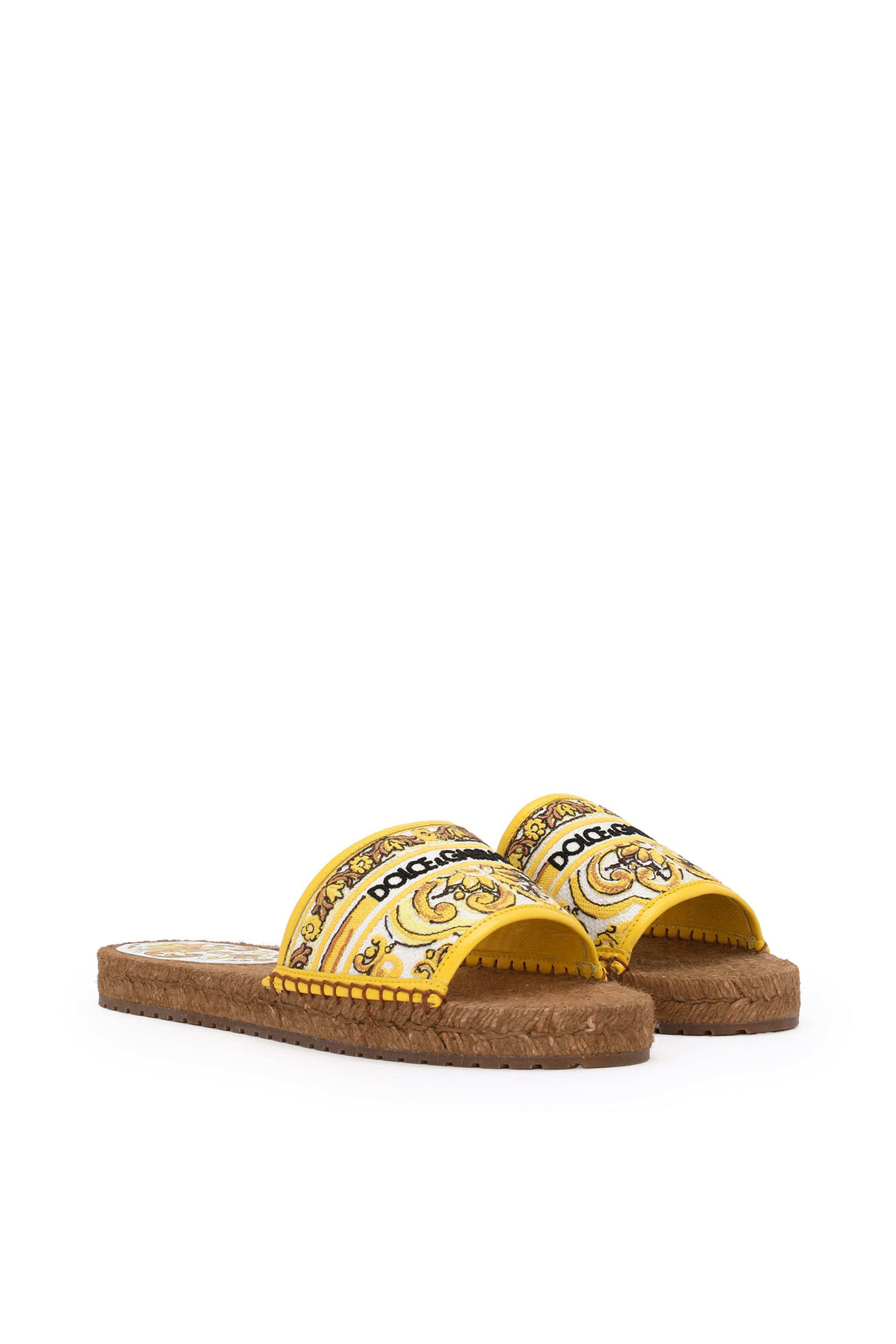Majolica Embroidery Espadrilles