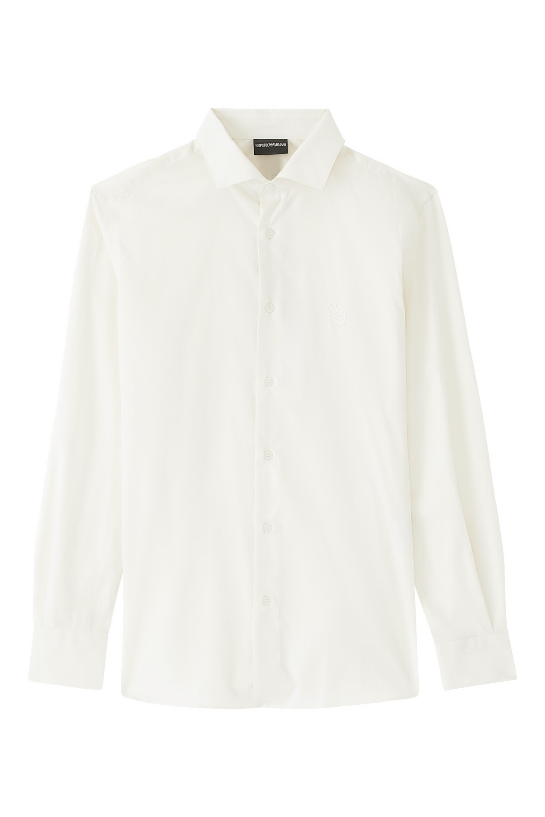 Logo Cotton Poplin Shirt