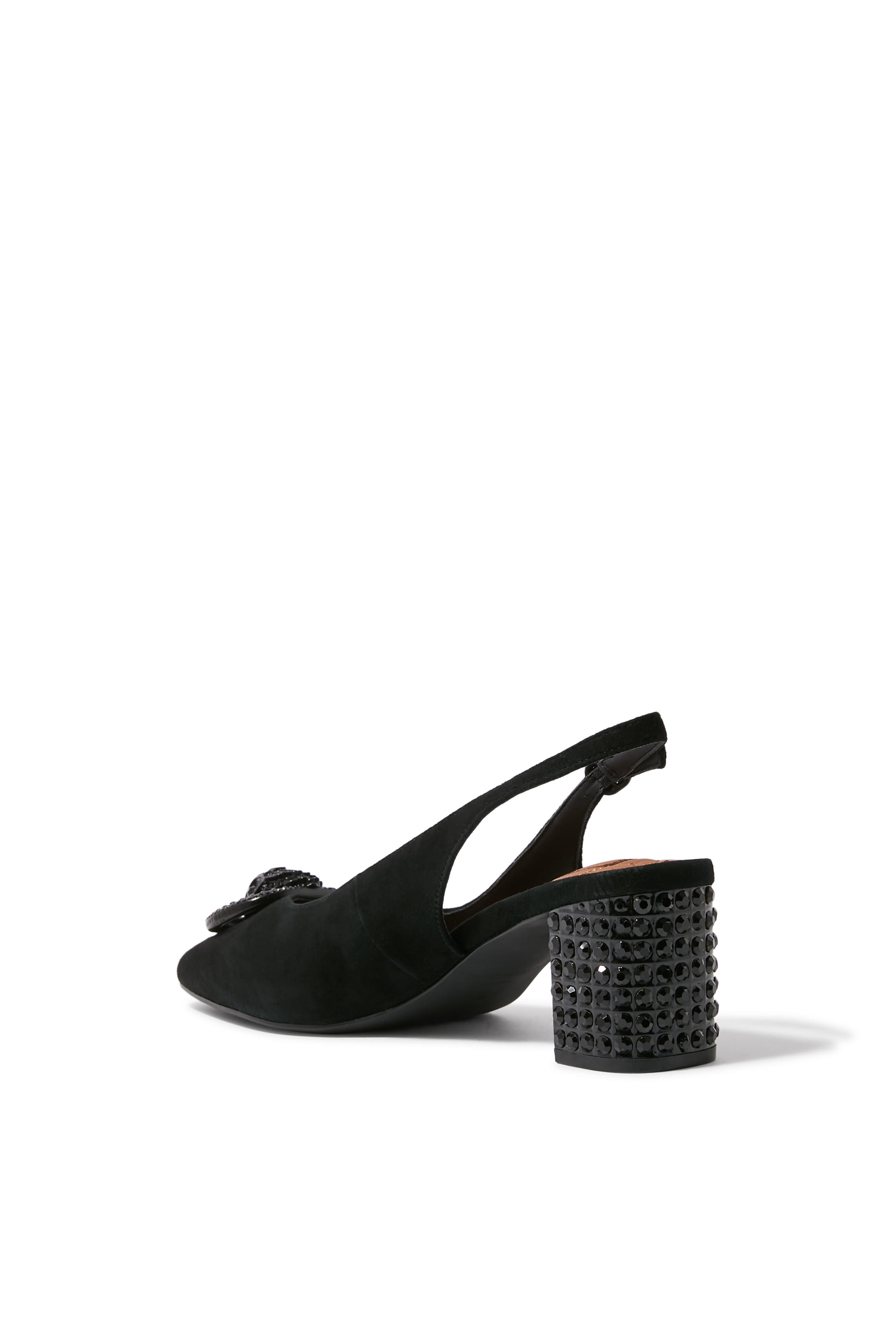 Chelsea 60 Block Slingback Heels