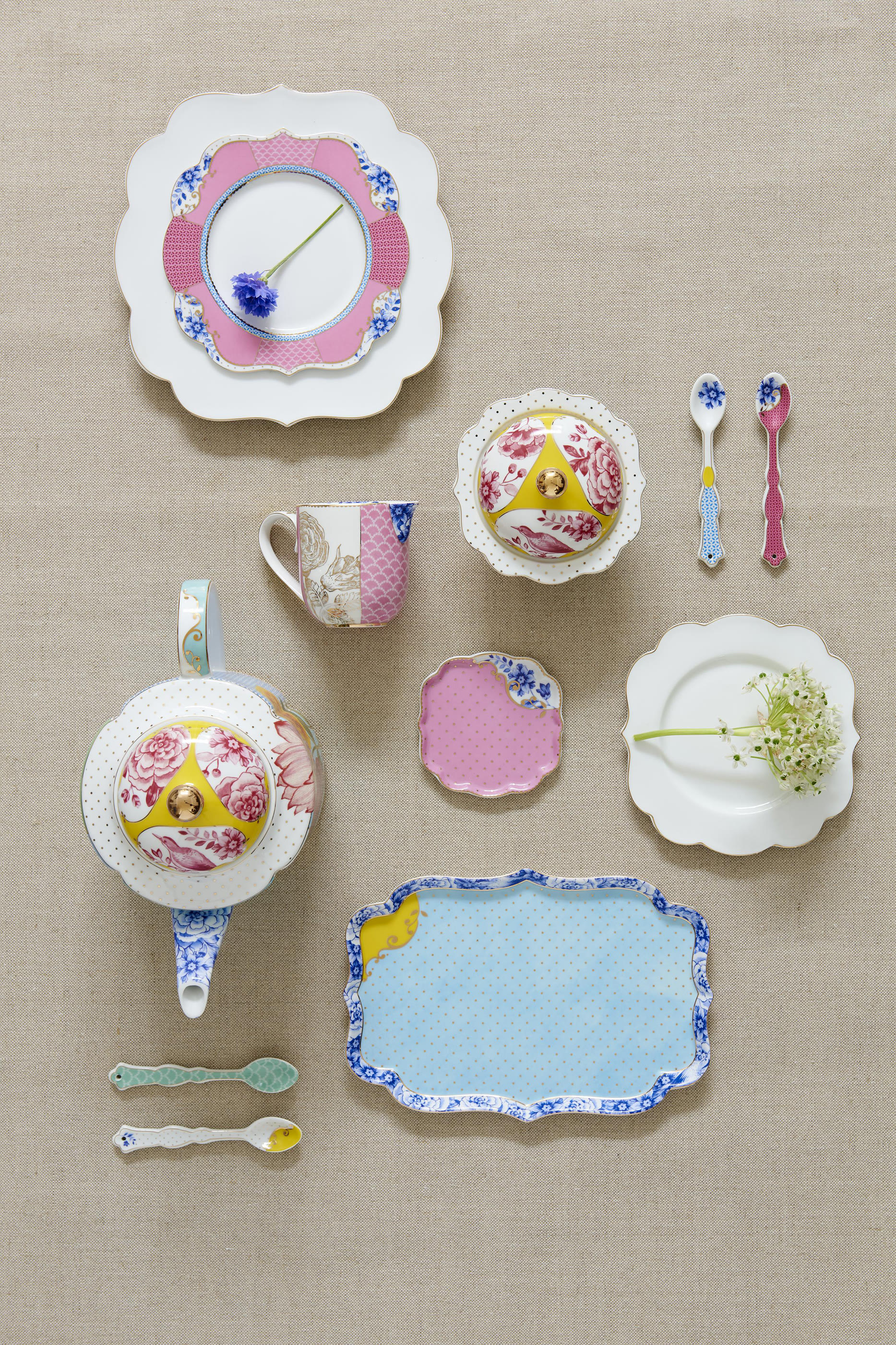 Royal Flowers Cup & Saucer