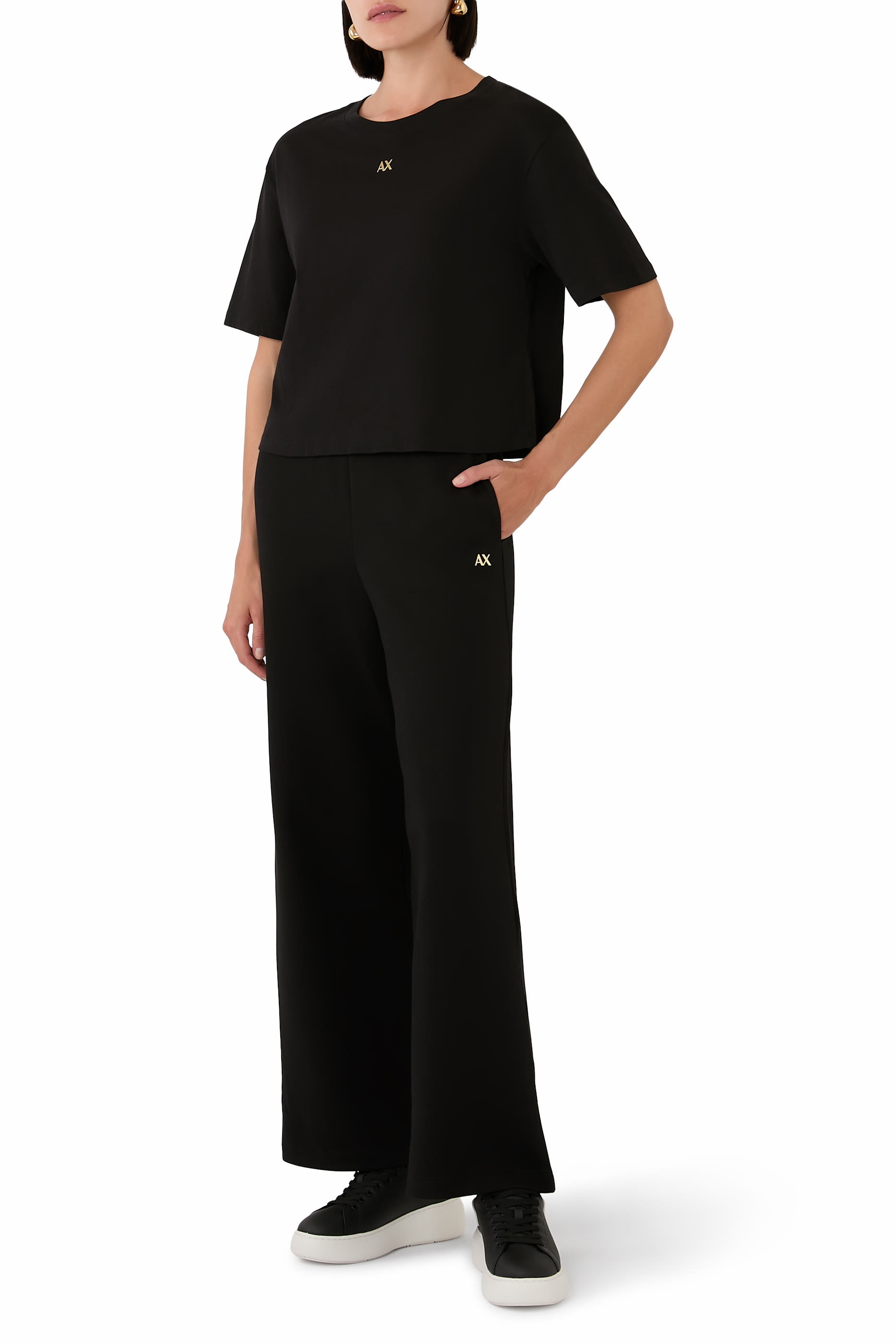 Salin de Giraud AX Logo Cropped T-Shirt