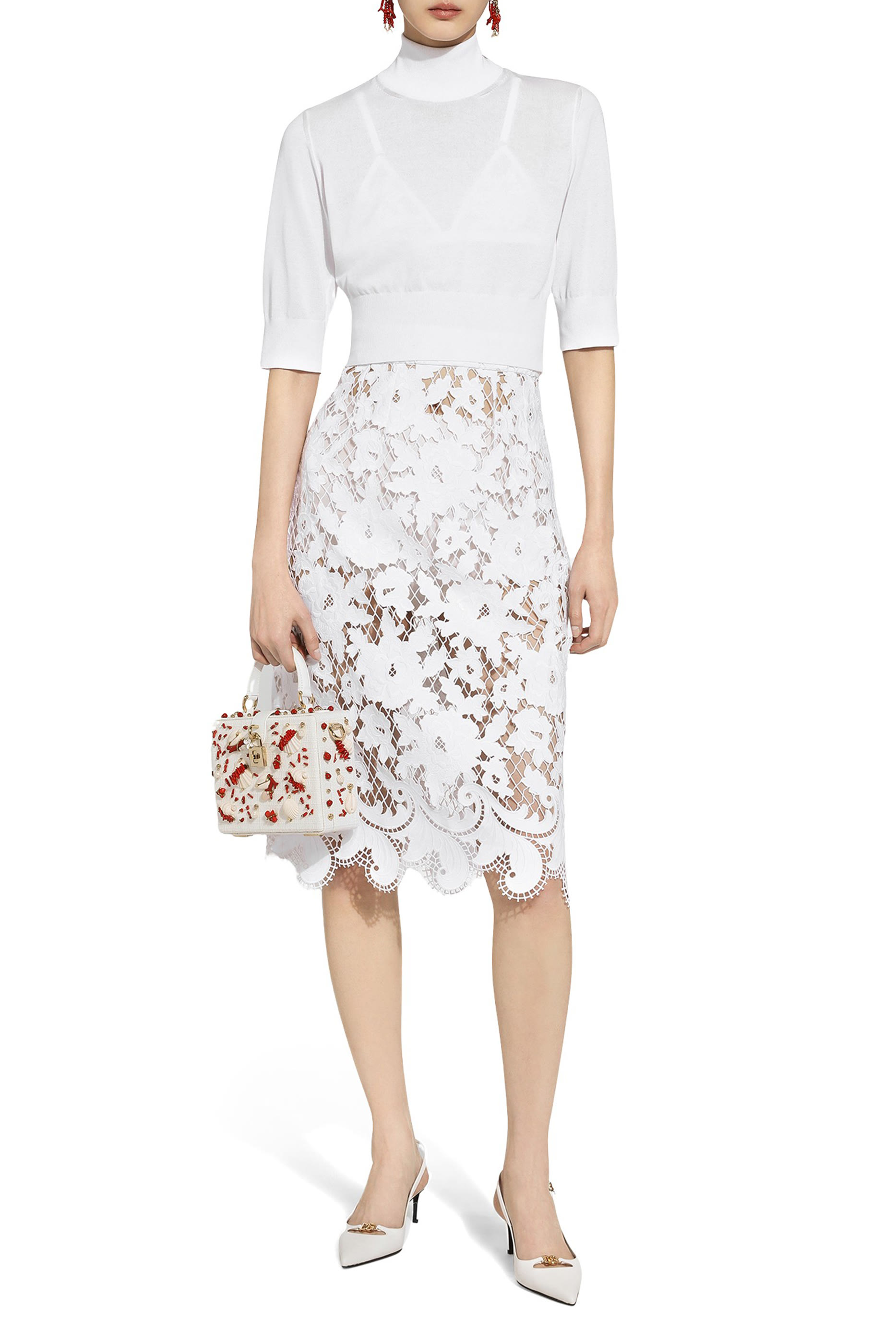 Raffia Dolce Box Bag