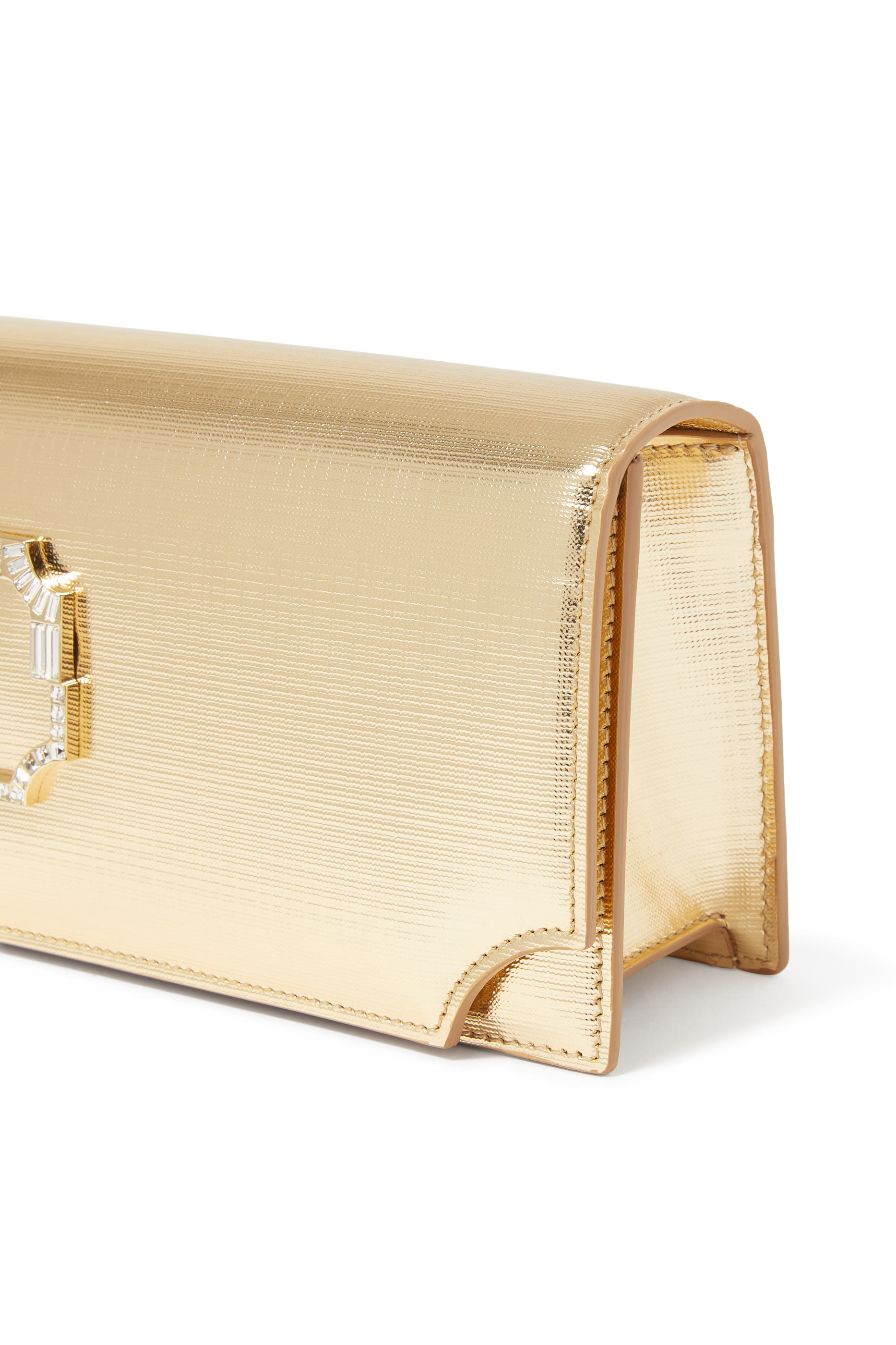 Vivien Leather Clutch Bag