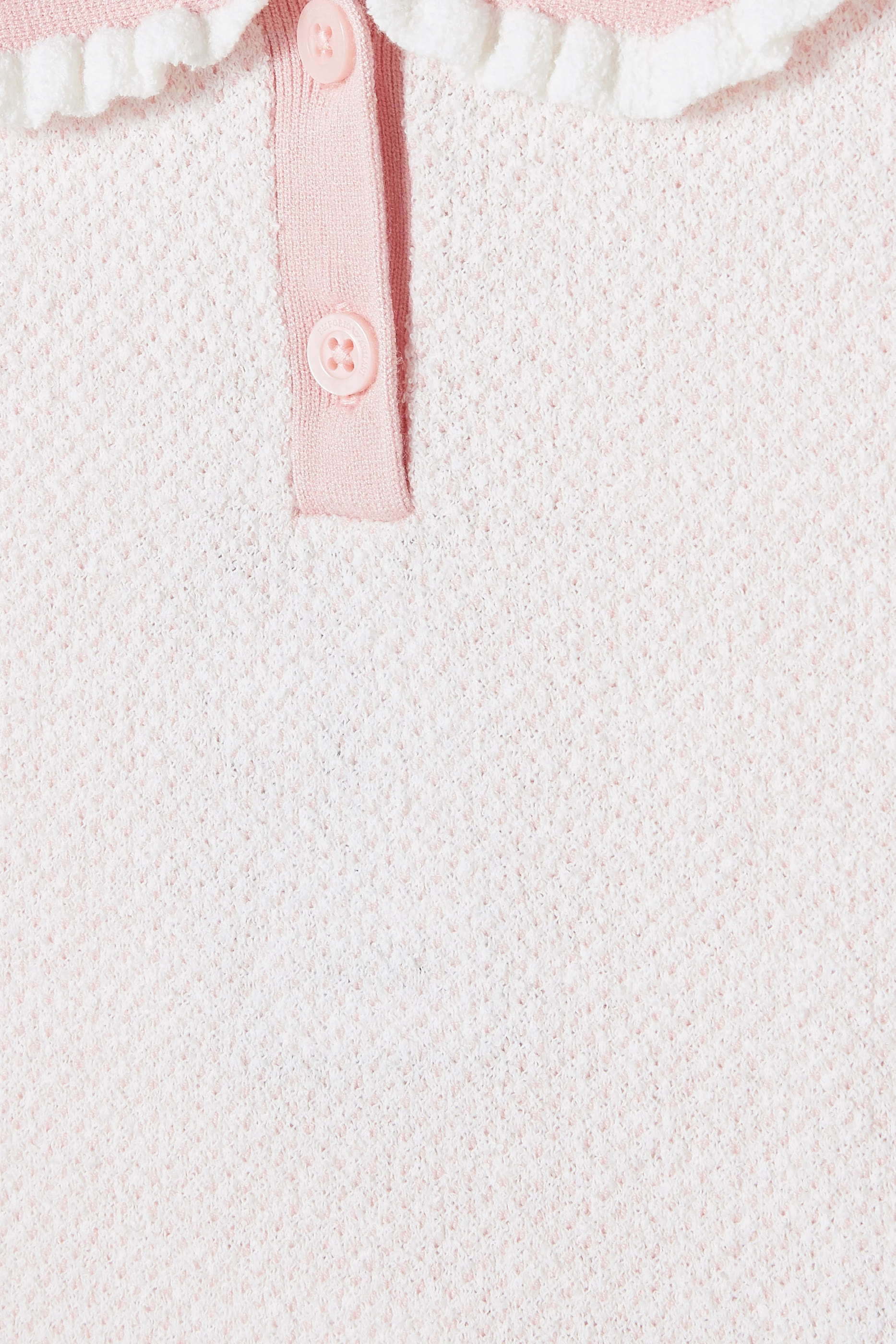 Kids Knit Half-Button Detail Sweater