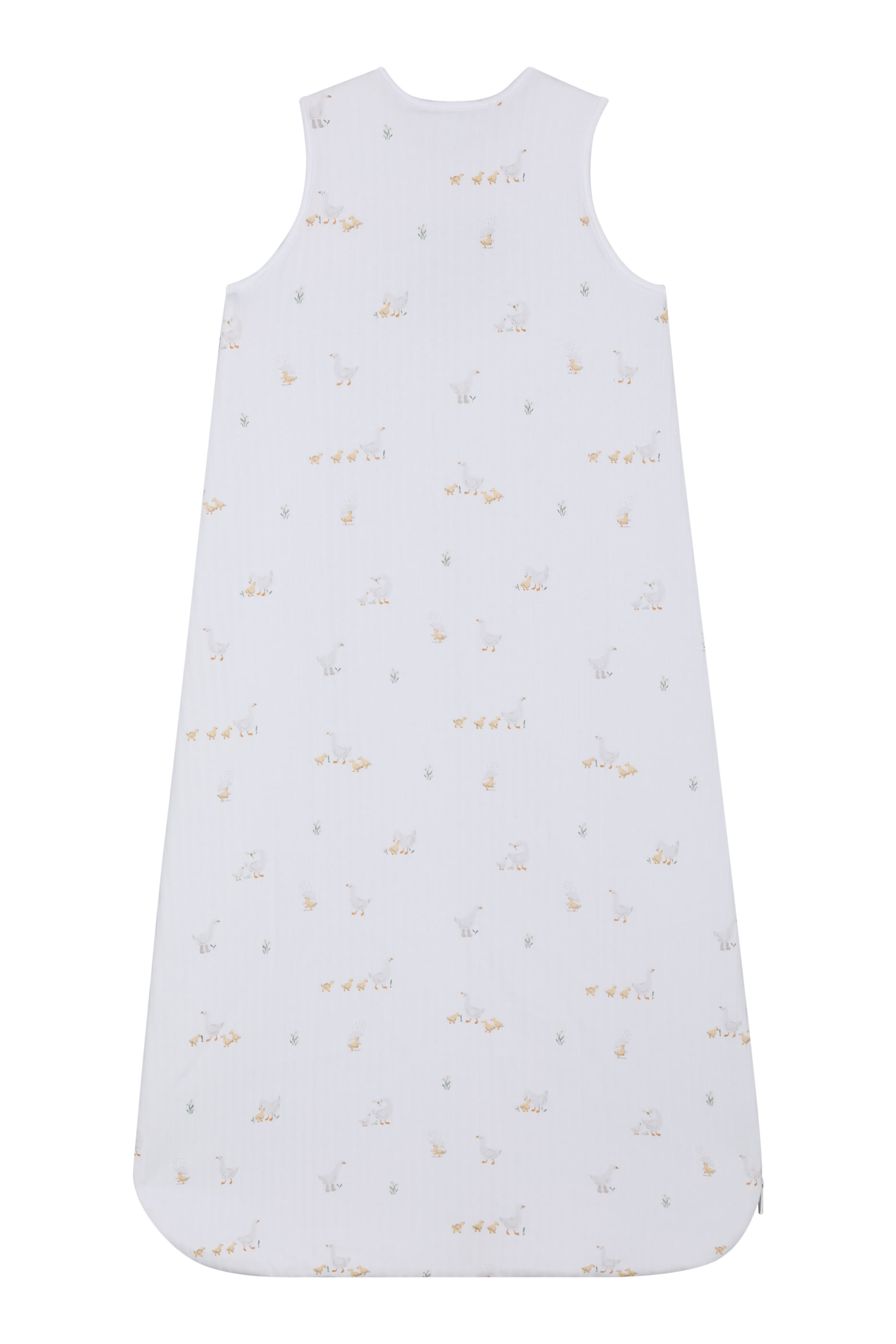 Kids Organic Quilted Cotton Blend Walking Ducklings Sleeping Bag - 2.5 Tog