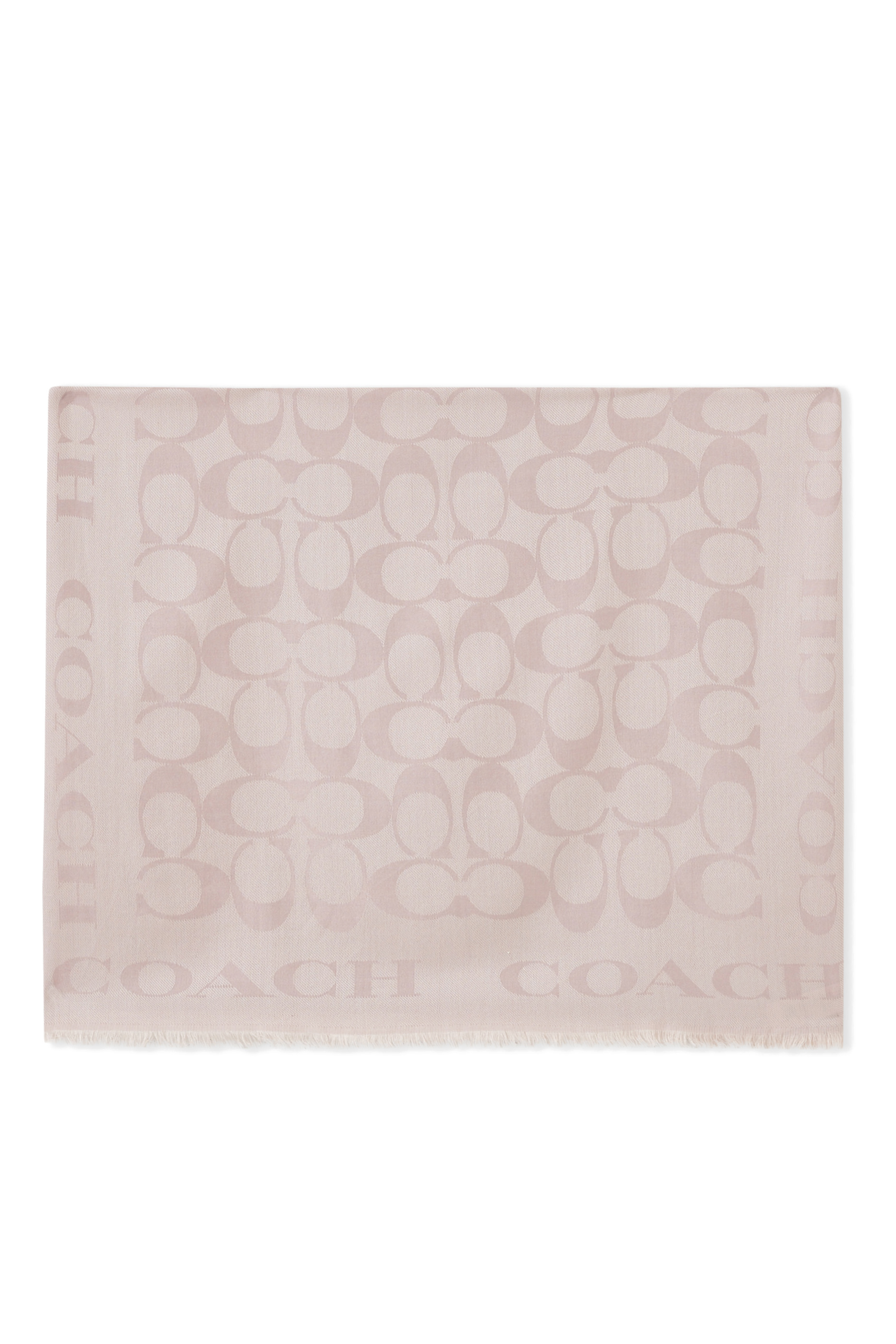 Signature Monogrammed Scarf