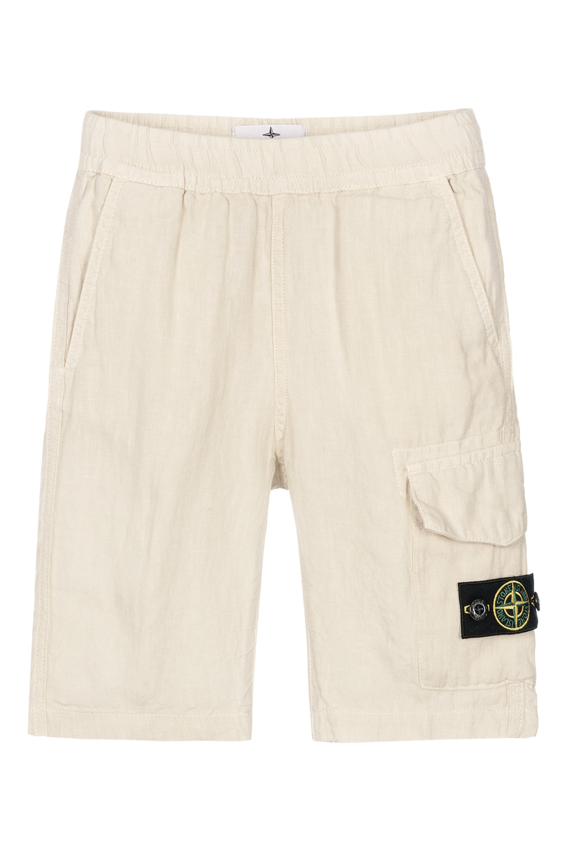 Compass-Badge Cargo Shorts