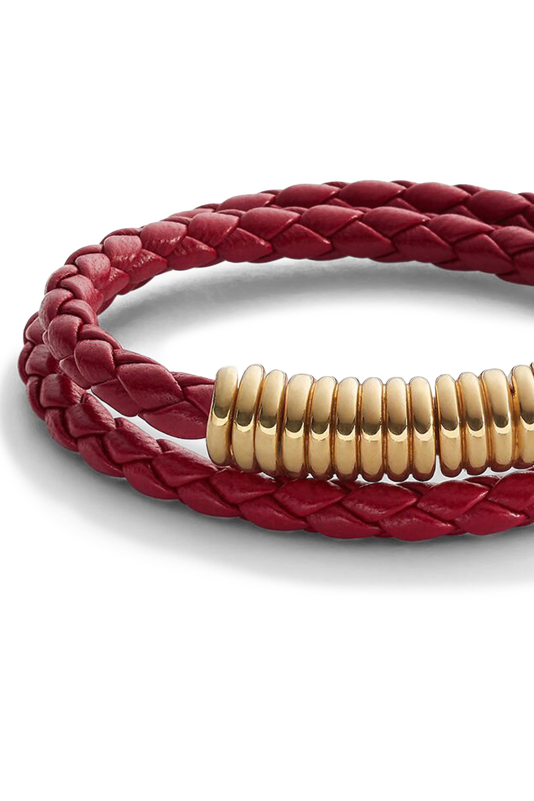 Curl Bracelet, Sterling Silver & Nappa Leather