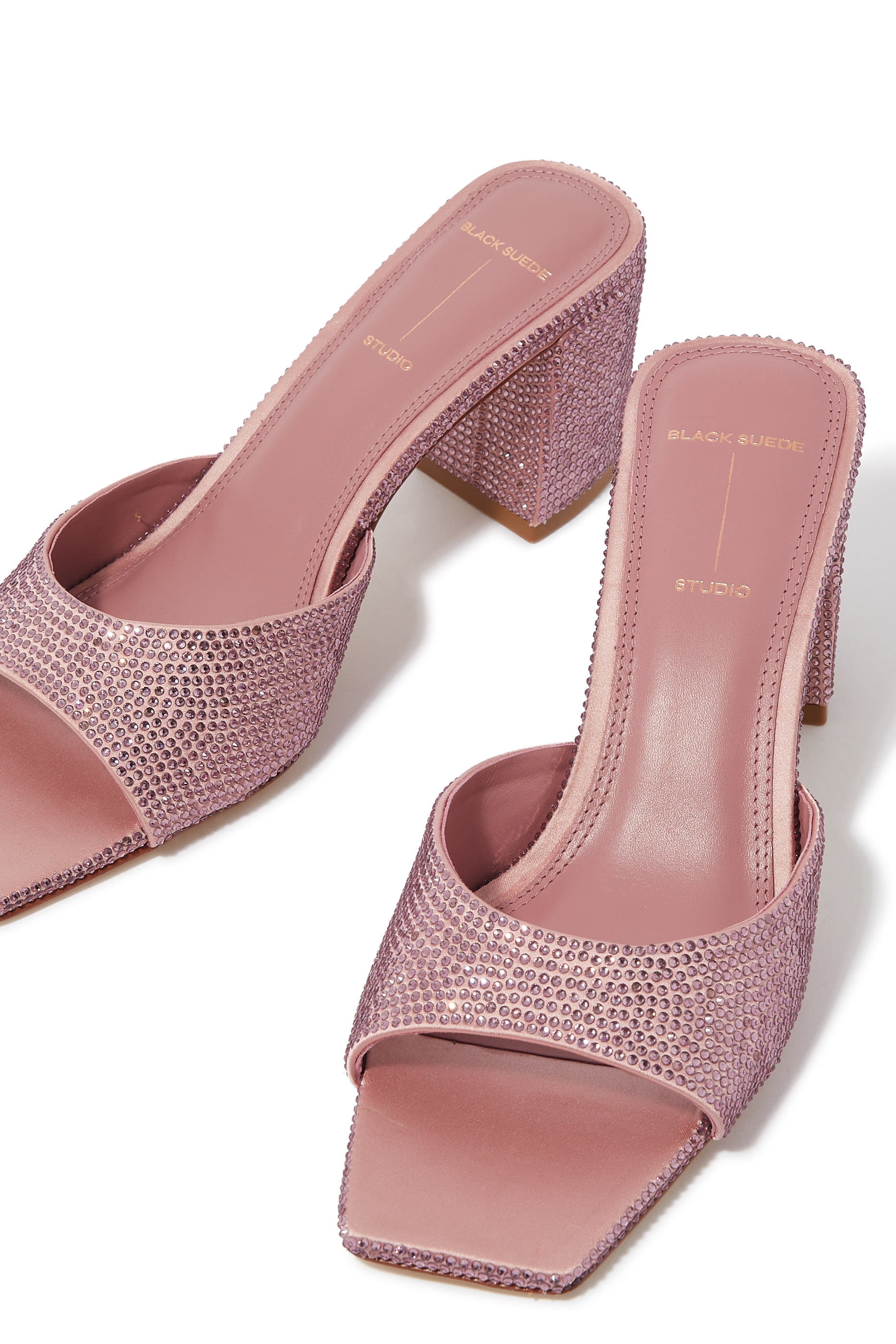 Dia 65 Block Heel Mules