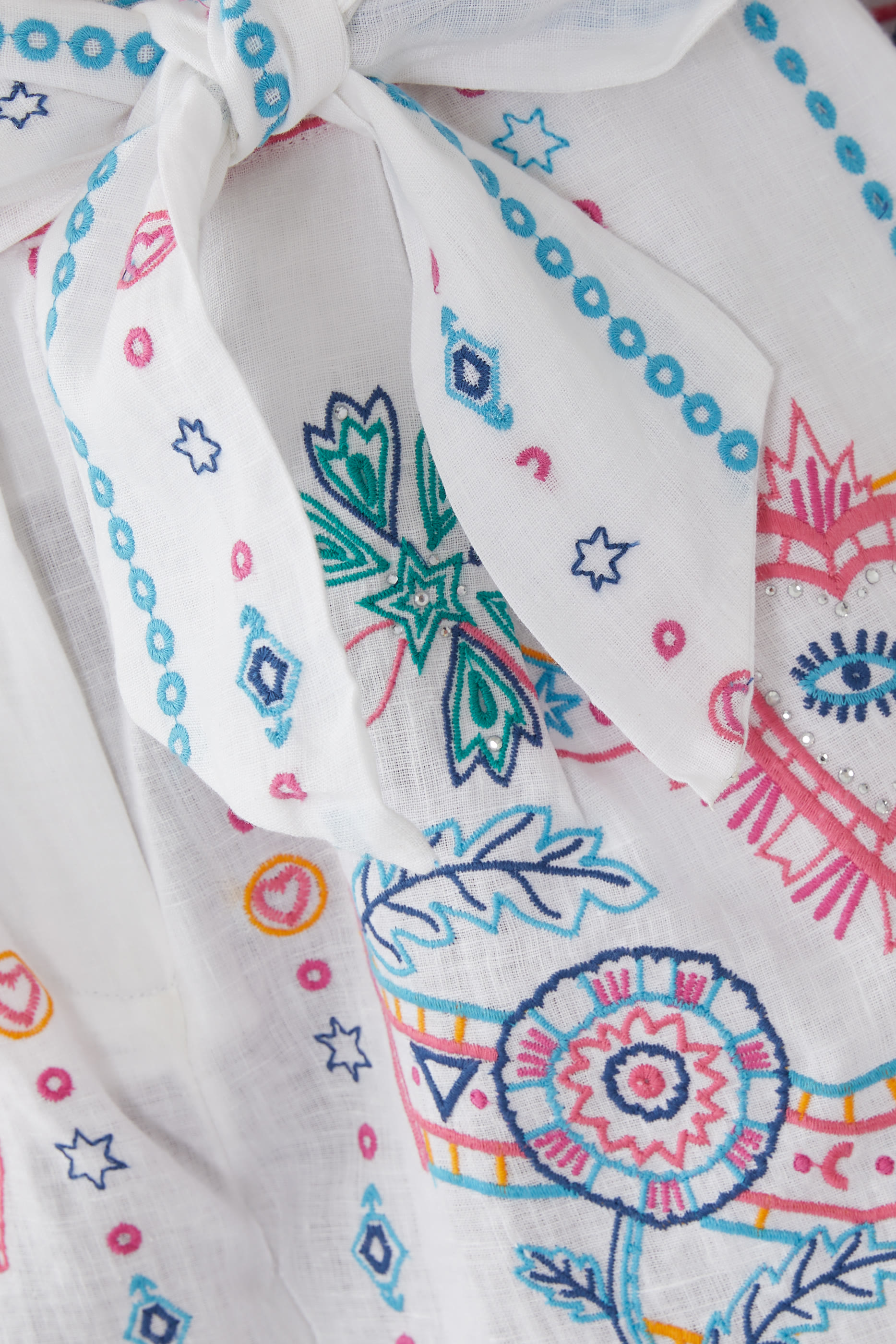 Tuck Front Shorts with Belt