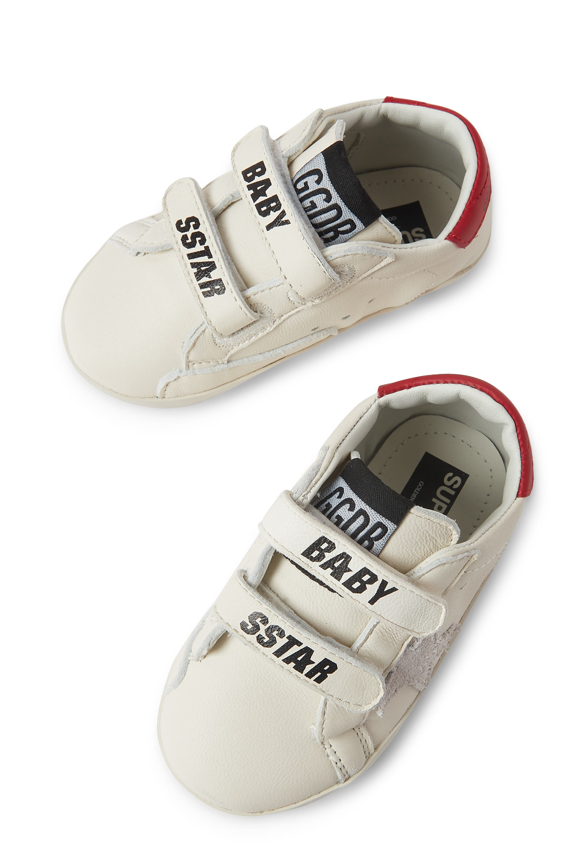 Kids School Leather Sneakers