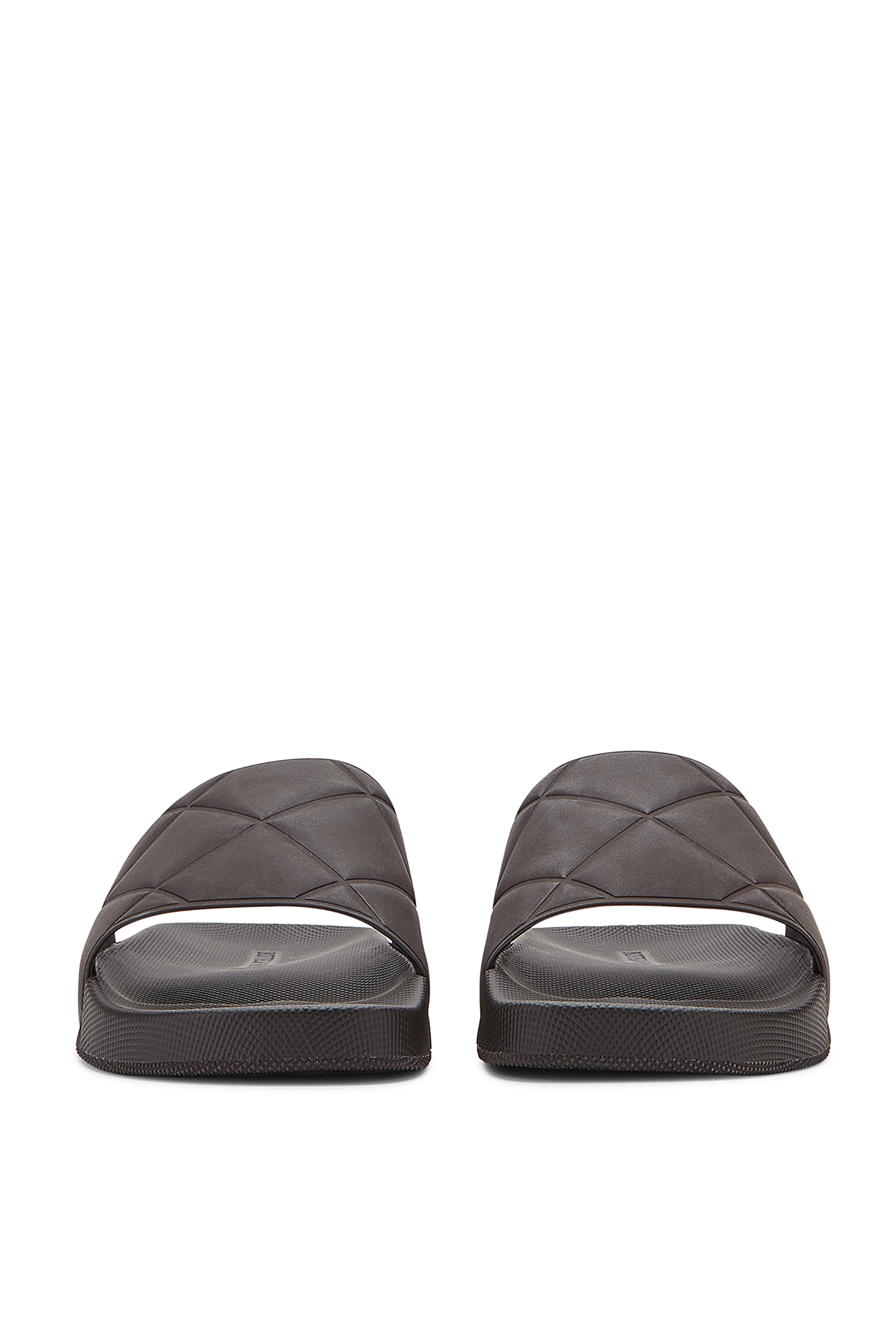 Quilted Rubber Slides