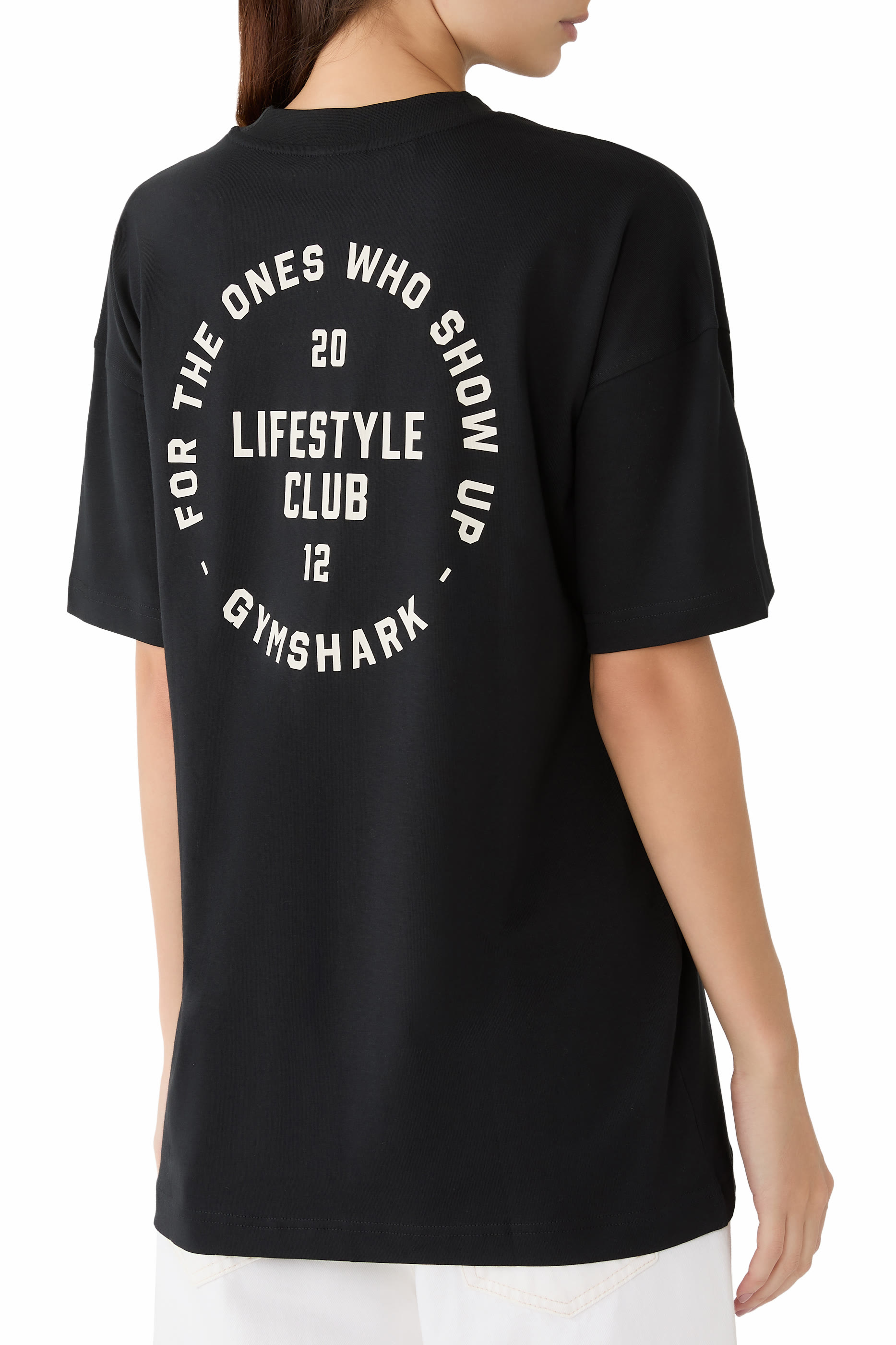 Gfx 2012 Lifting Club Graphic Oversized T-Shirt