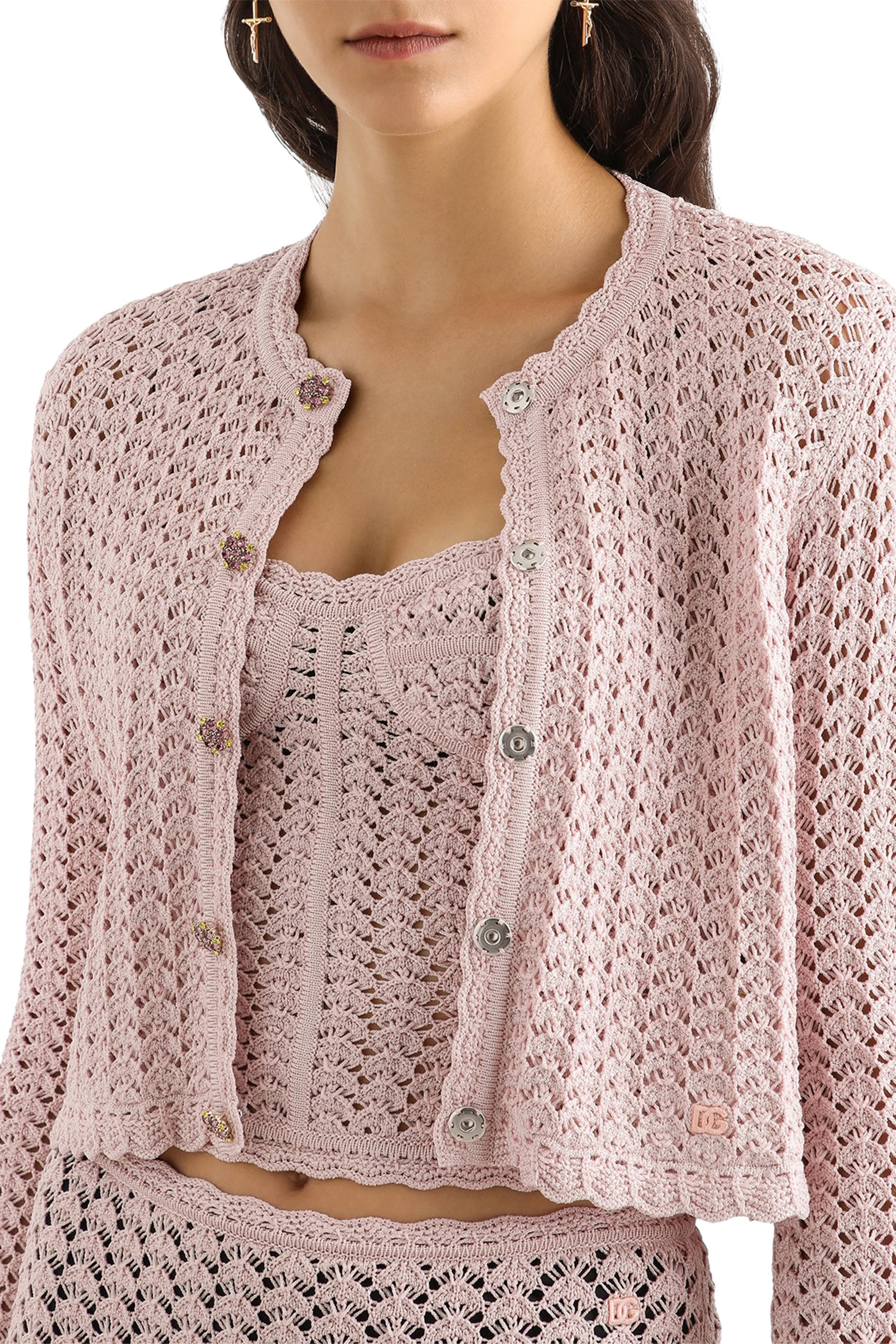 Button-Up Viscose Cardigan