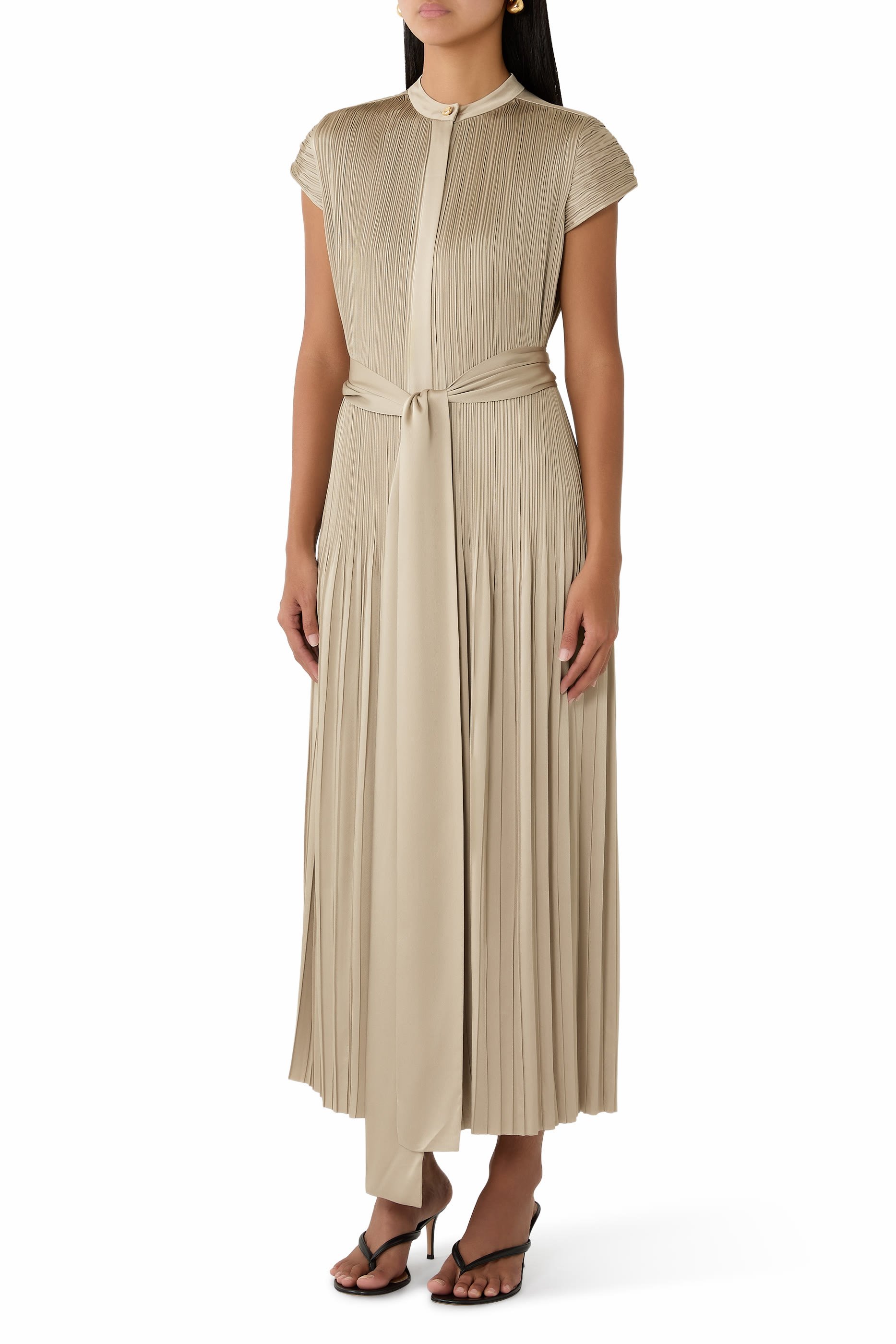 Phare Silk-Blend Satin Cocktail Dress