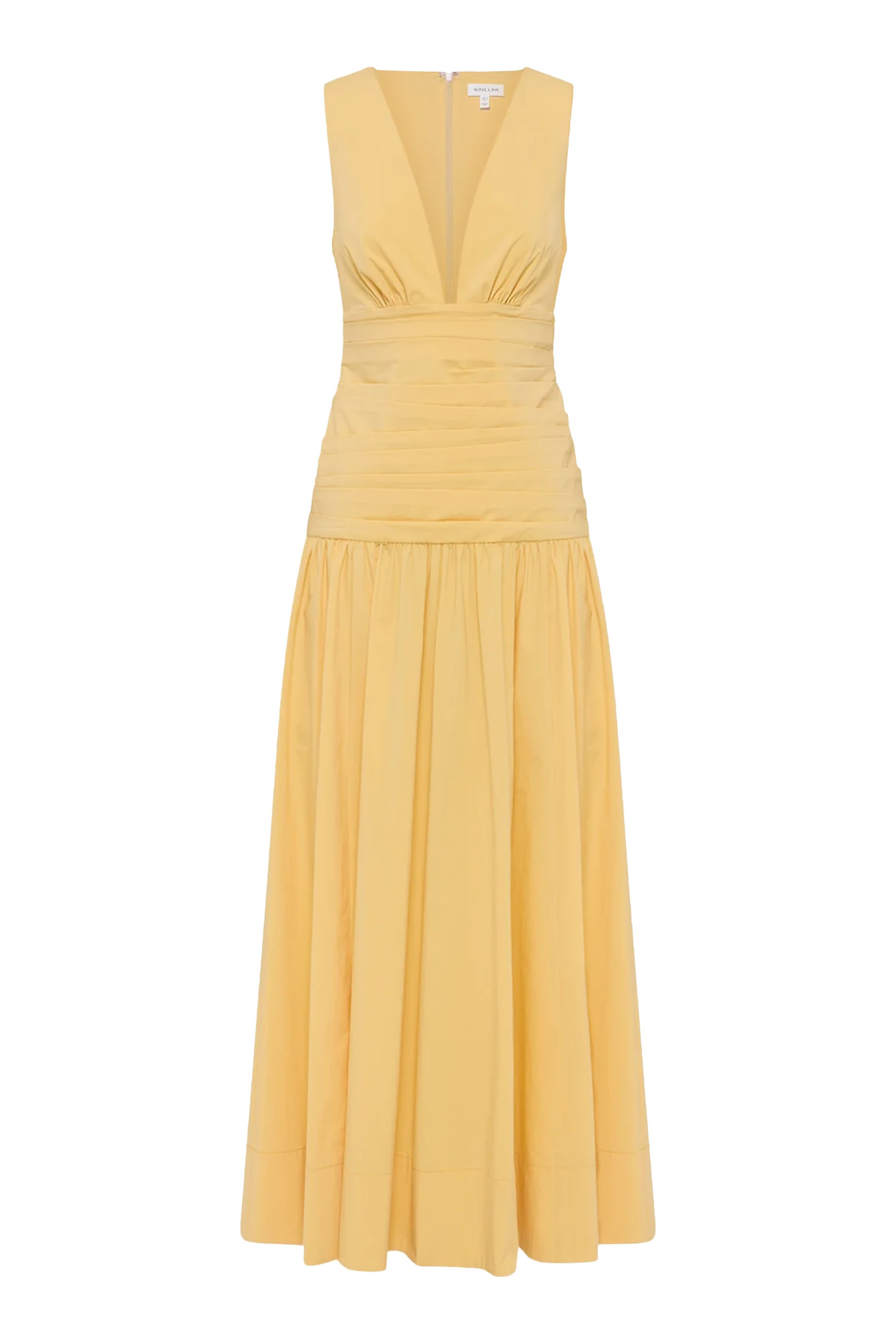 Campbell Gathered Maxi Dress